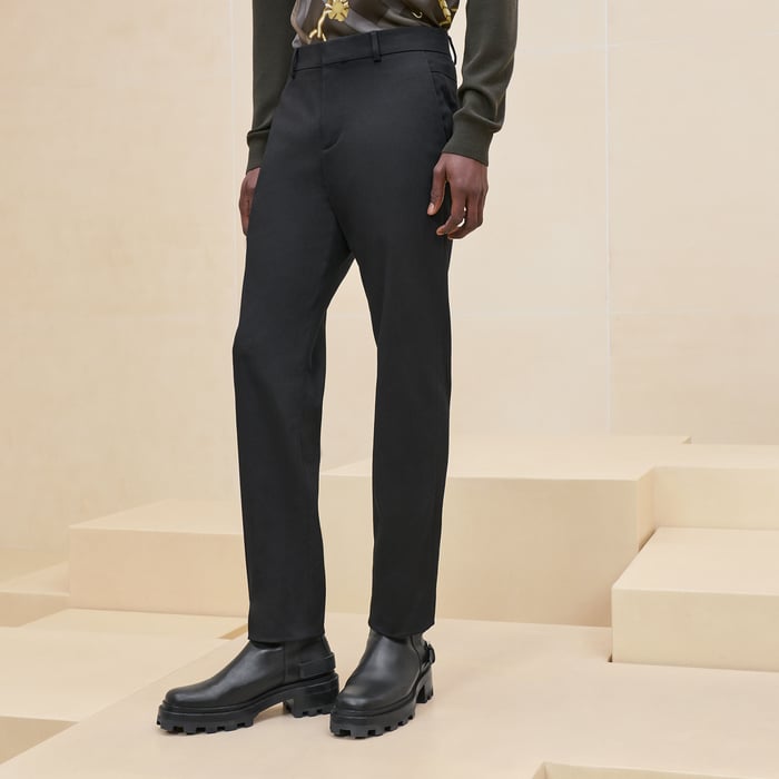 Noir Saint Germain Fitted Pants