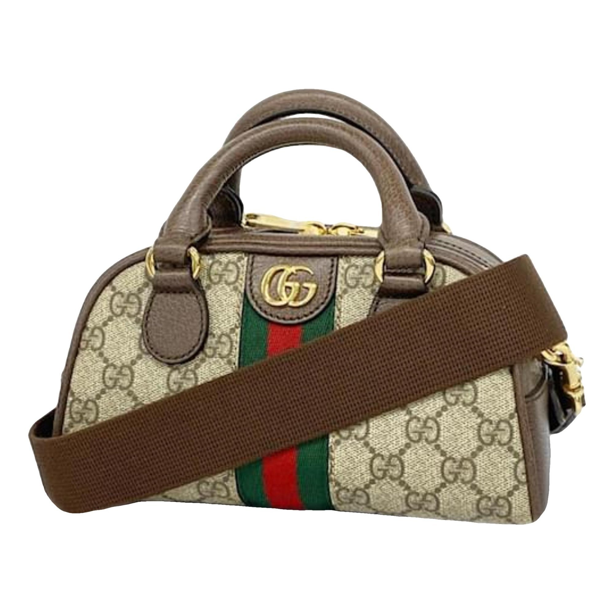 Ophidia Top Handle cloth handbag