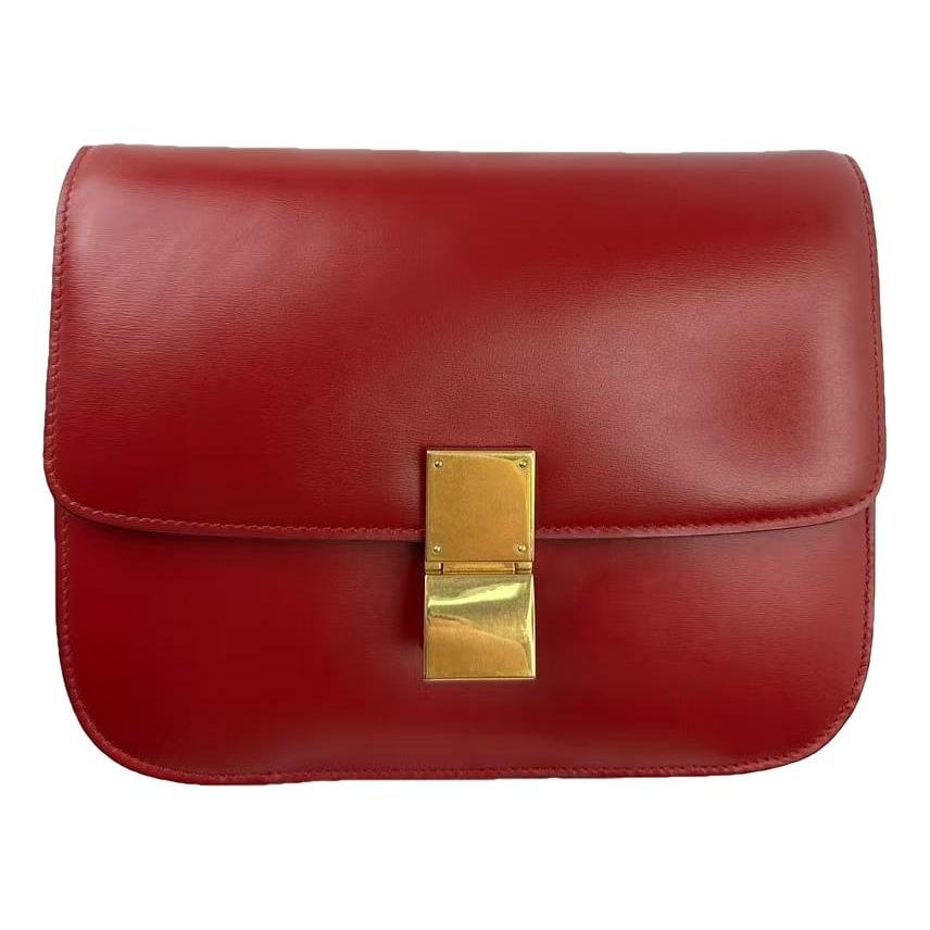 Classic leather handbag