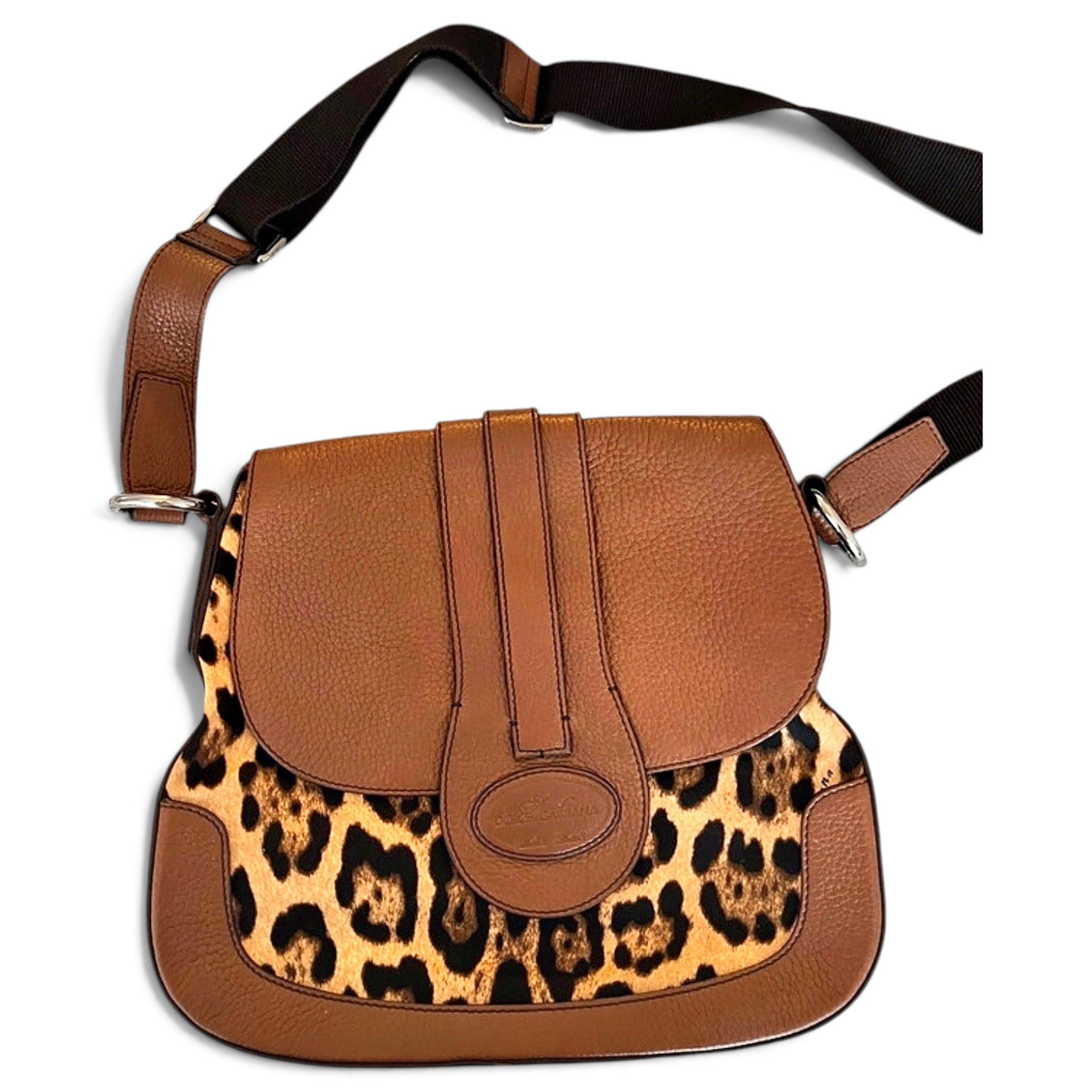 Leather crossbody bag