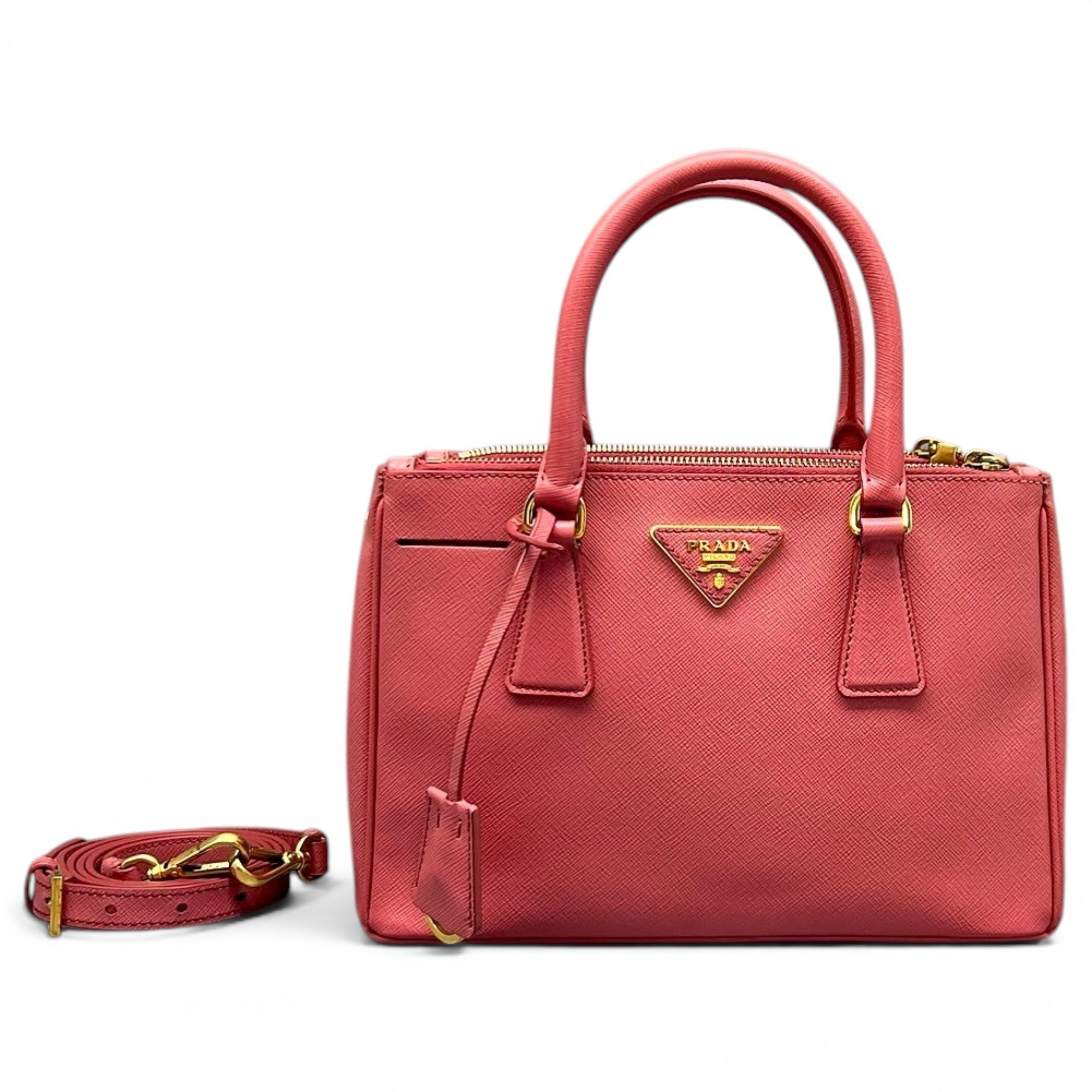 Galleria leather handbag