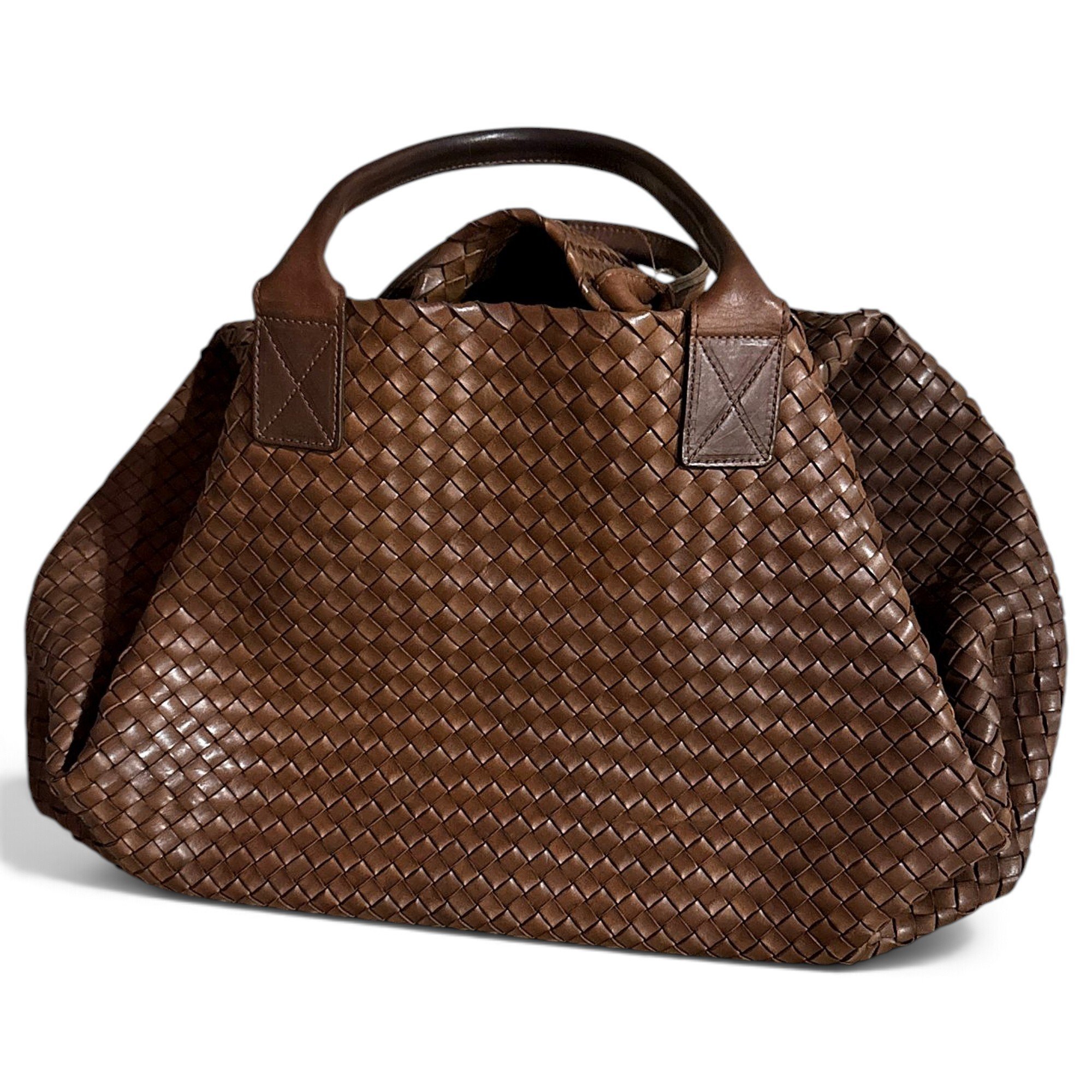 Cabat leather tote