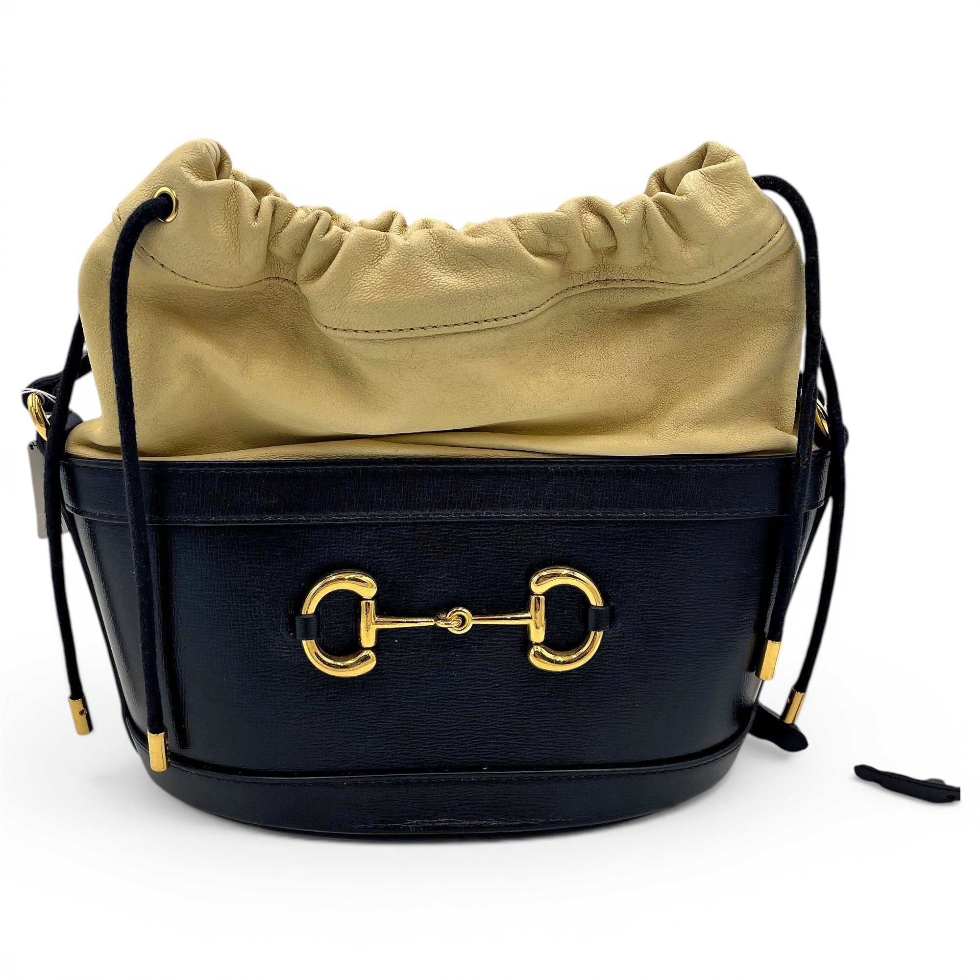 Horsebit 1955 Bucket leather handbag