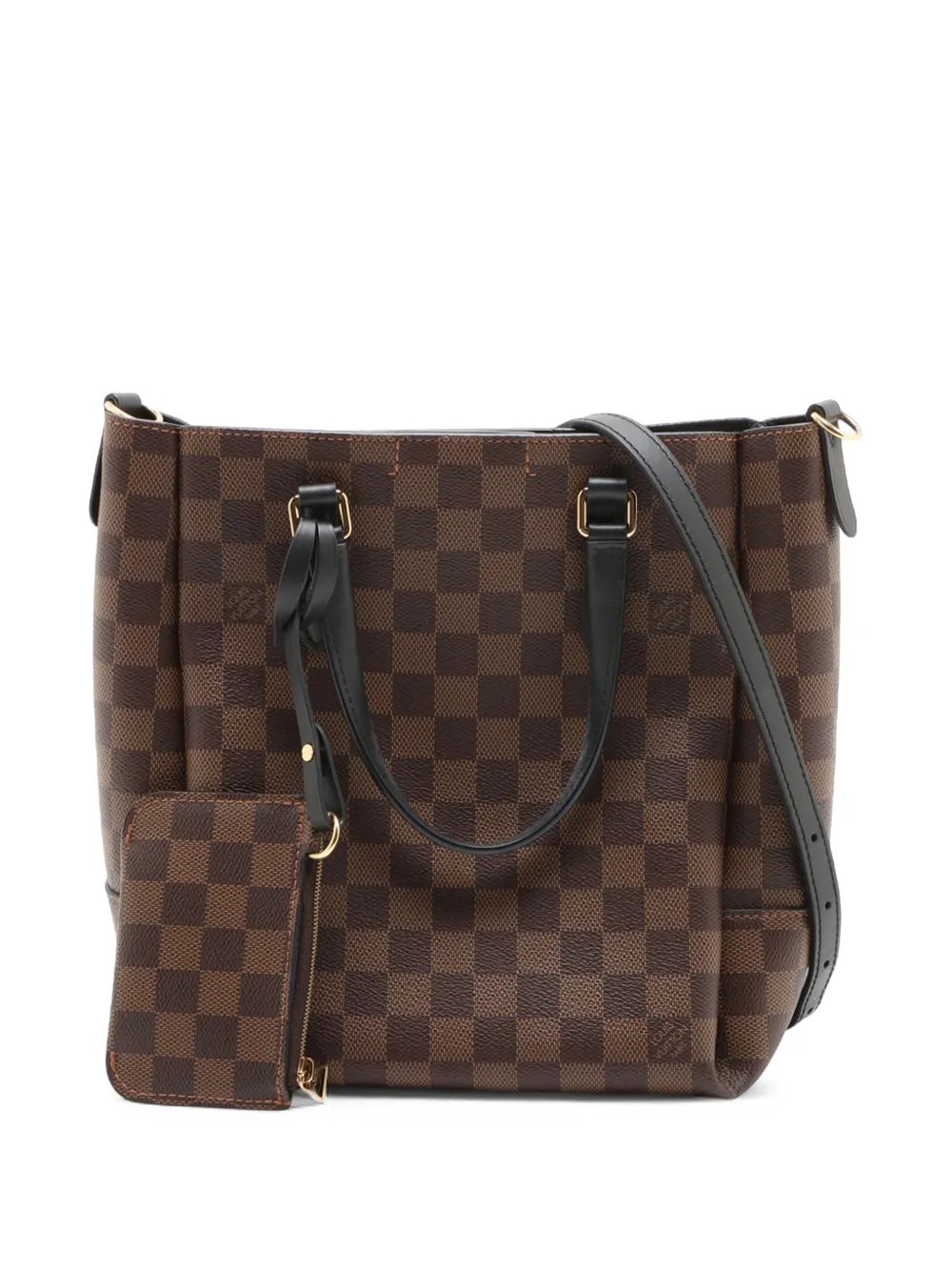2020 Damier Ebene Belmont PM satchel