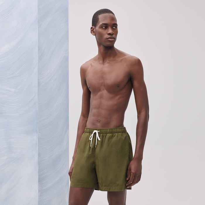 Matcha "H Fantome" Swim Trunks