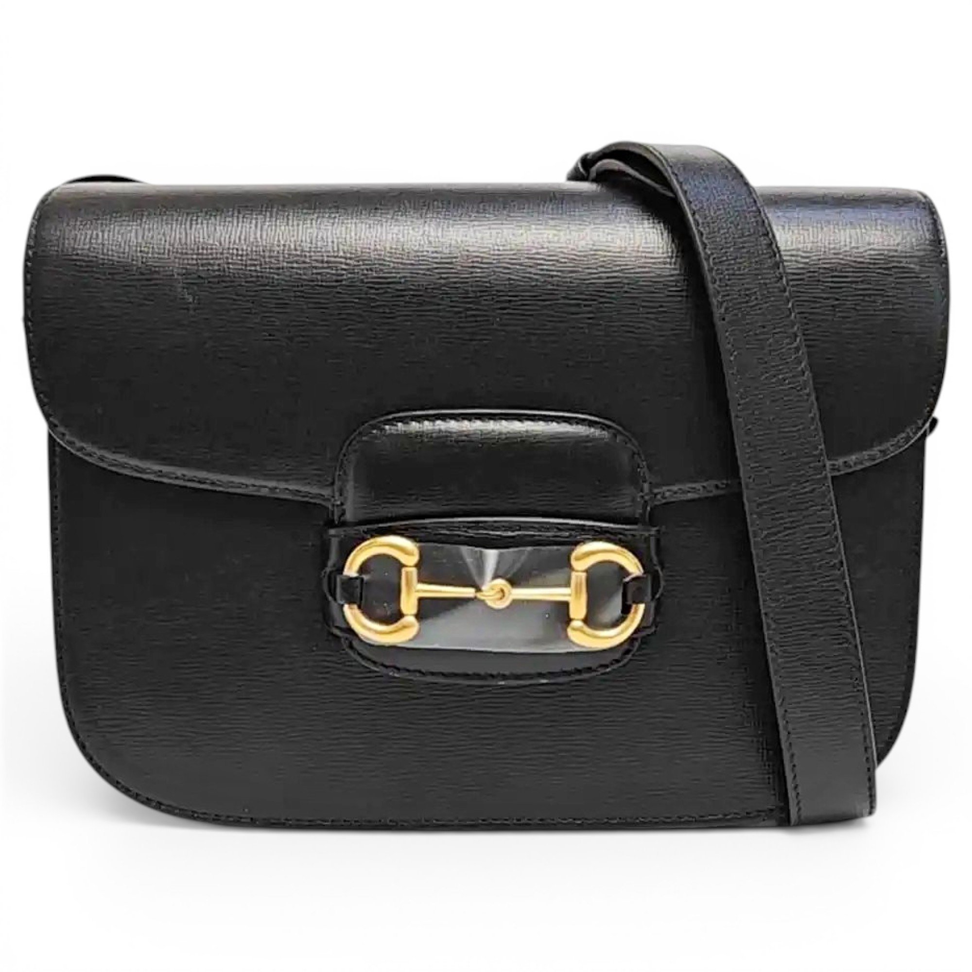 Handle Horsebit 1955 leather handbag