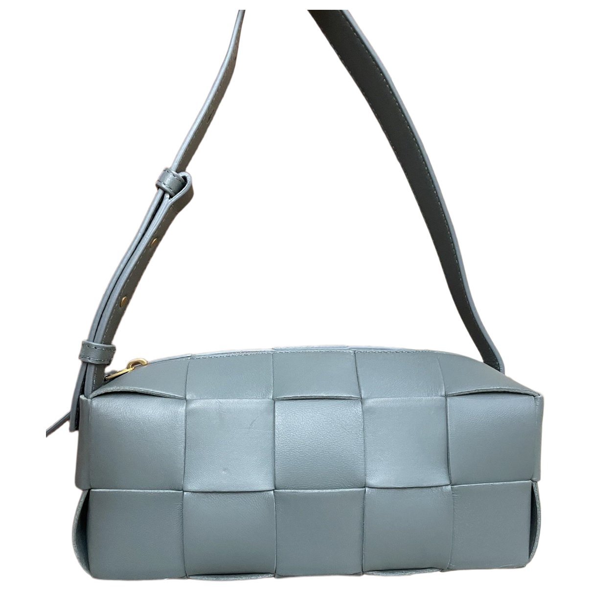 Brick Cassette leather handbag