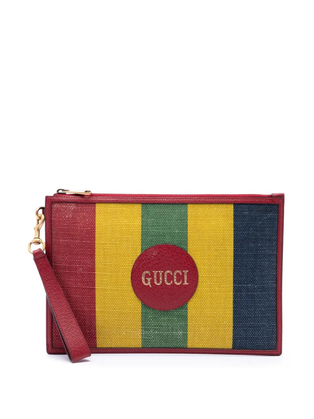 2000-2015 Baiadera Canvas Striped clutch bag