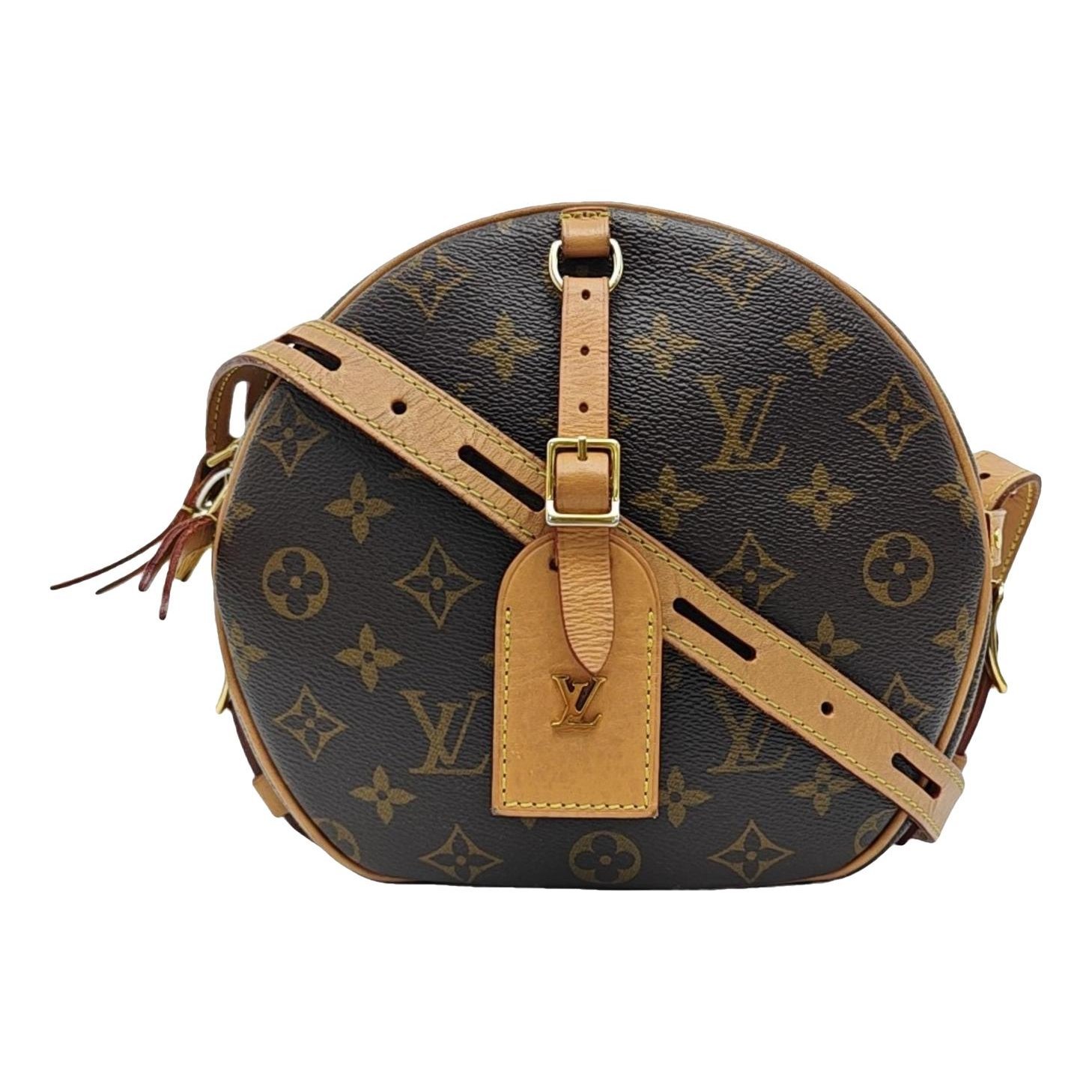 Micro boite chapeau leather handbag