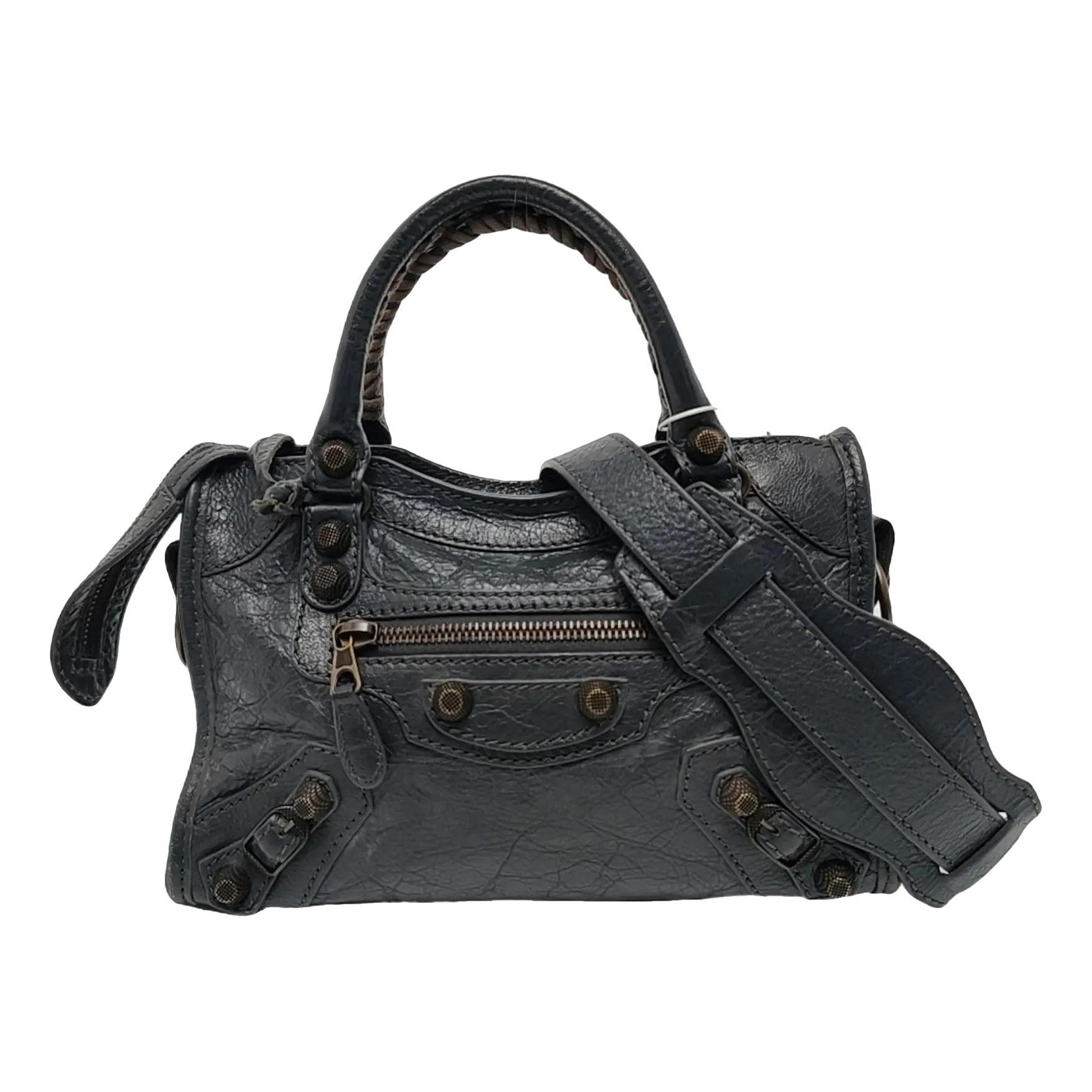 Leather handbag