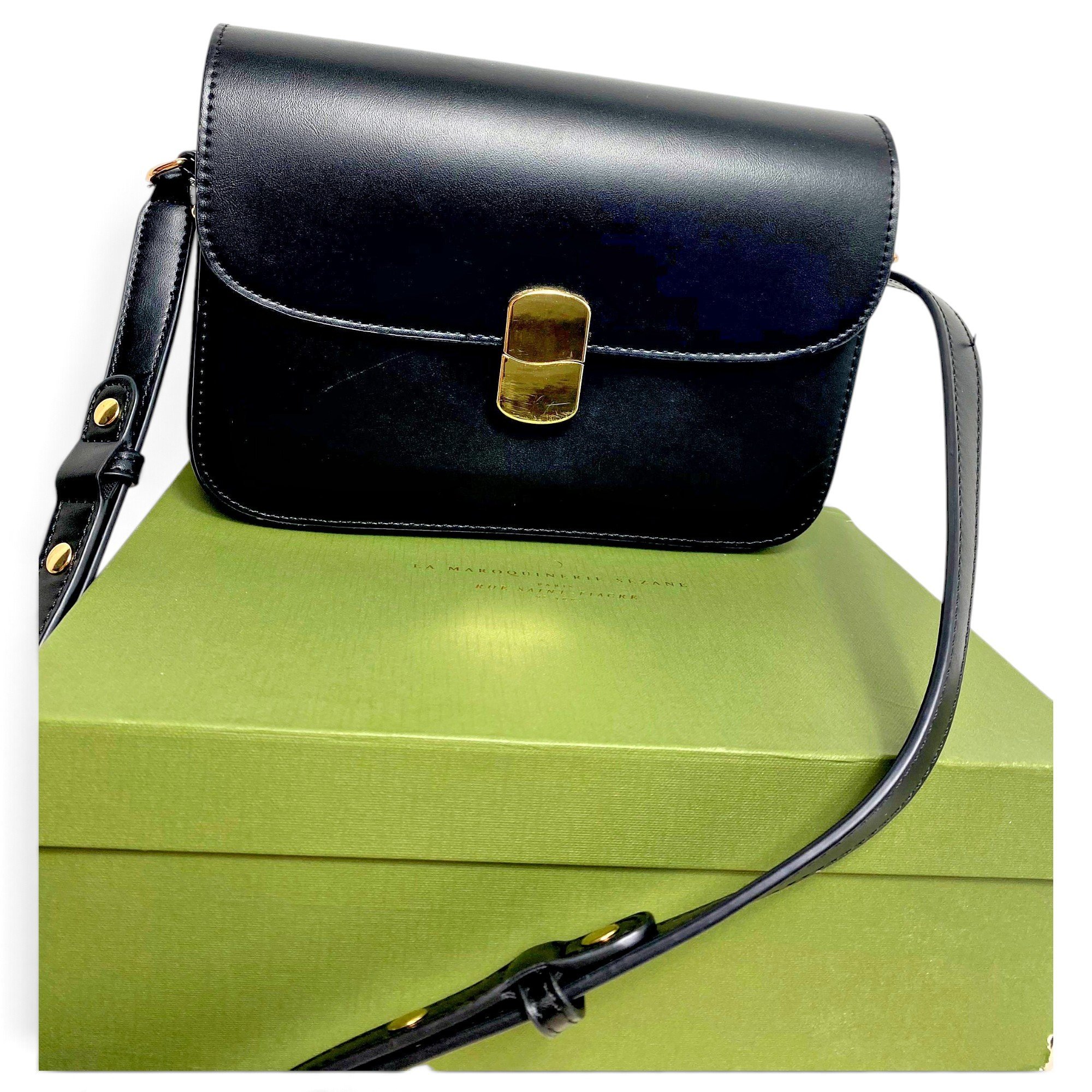 Leather handbag