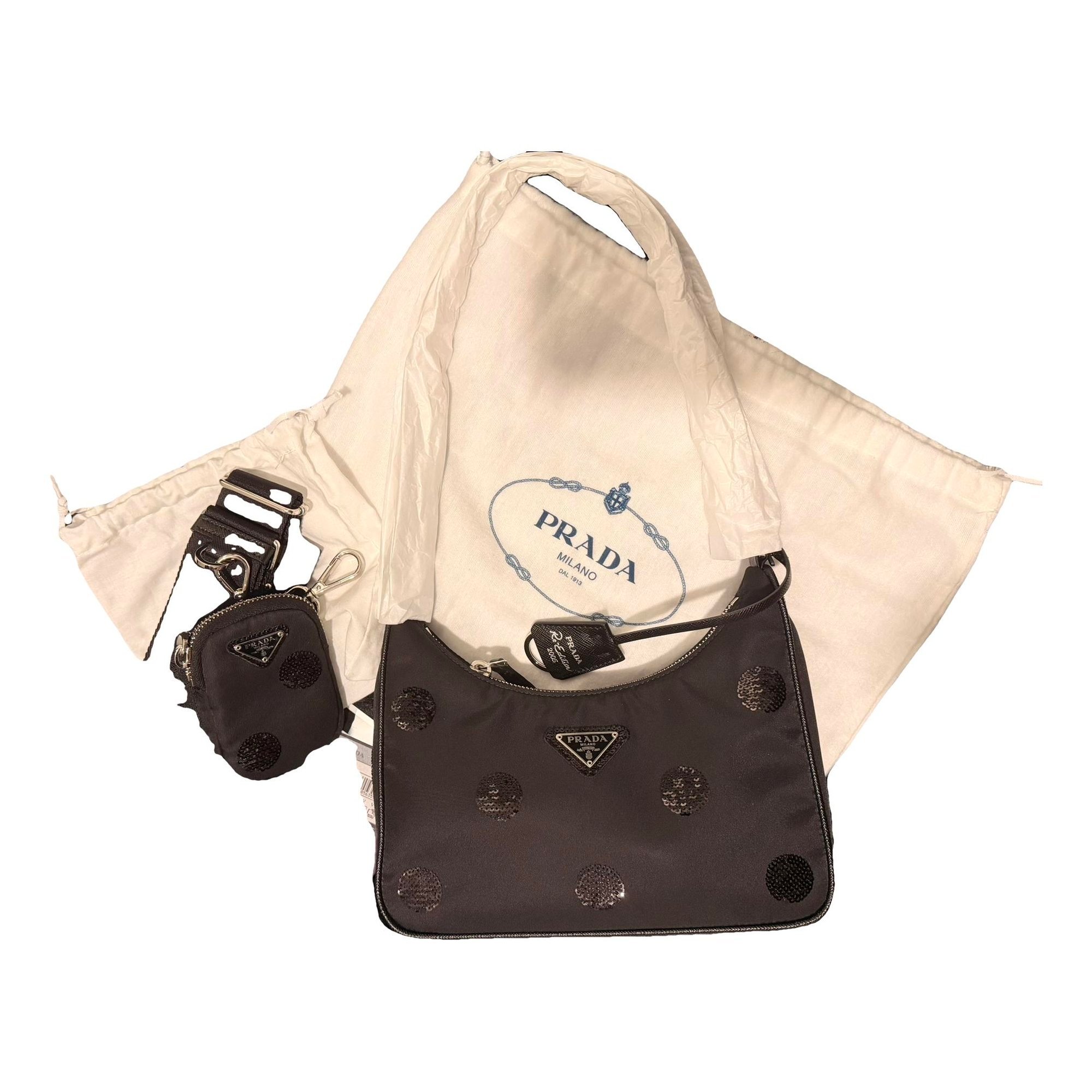 Re-Edition 2005 glitter handbag