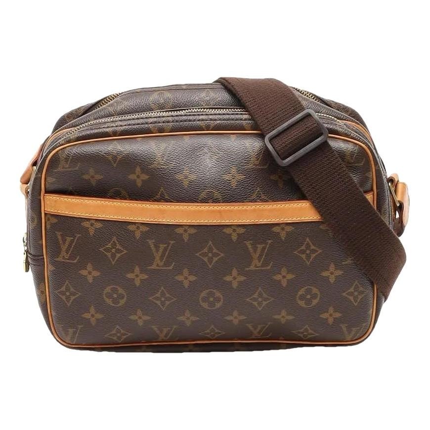 Reporter leather crossbody bag