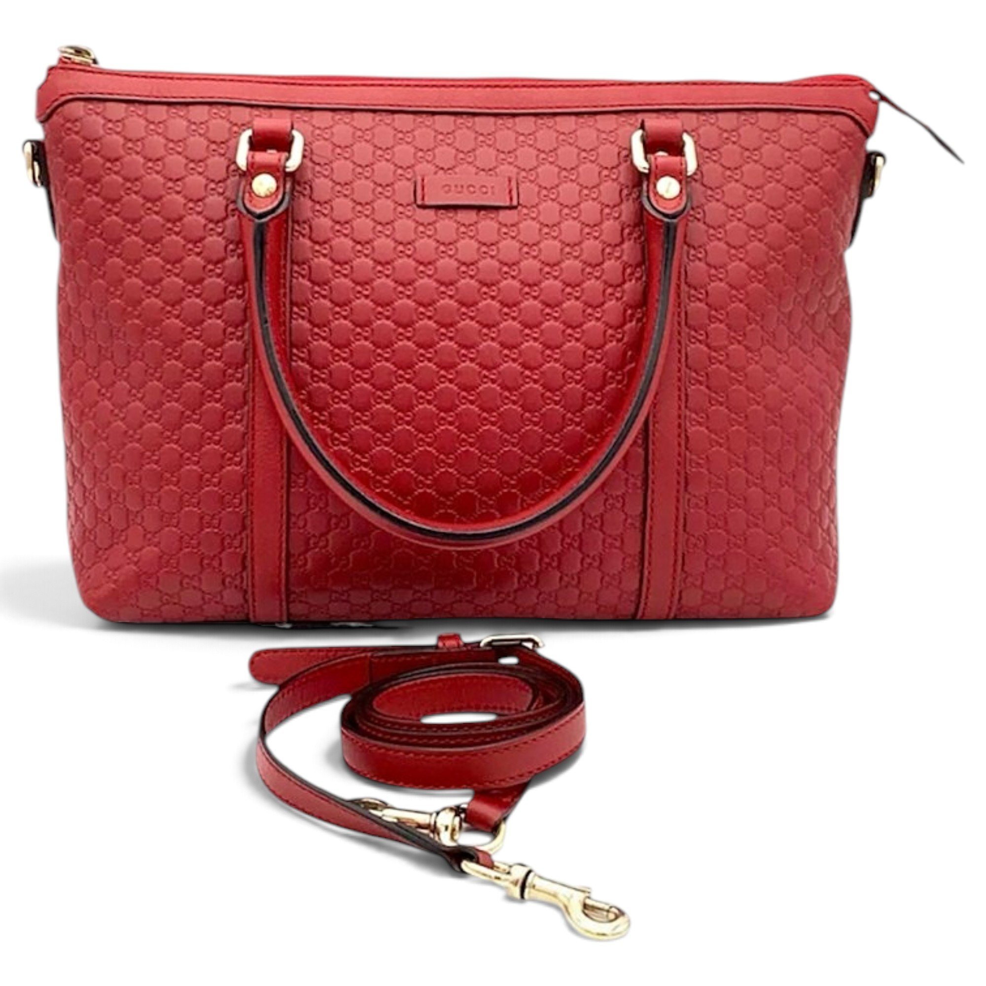 Leather satchel
