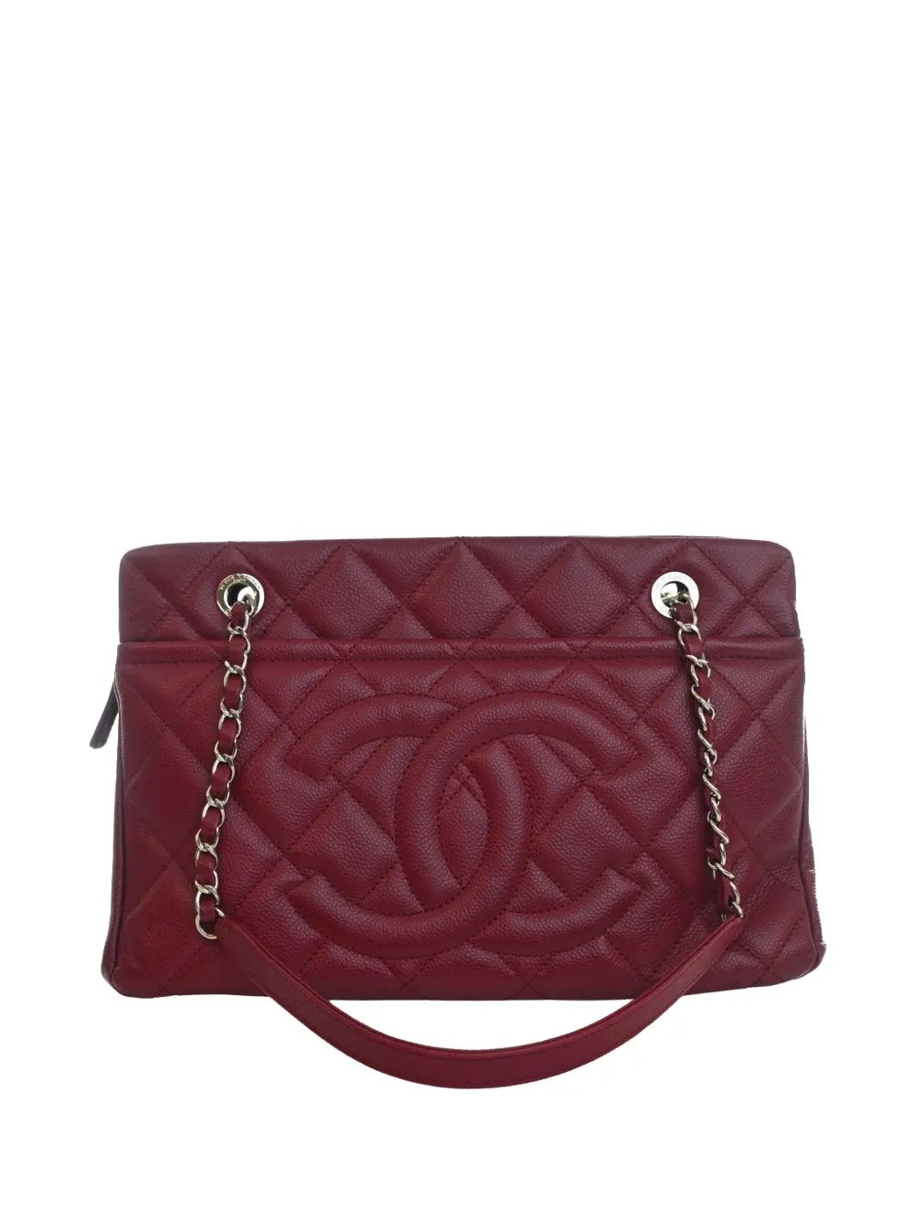 2014-2015 CC Quilted Caviar Soft tote bag