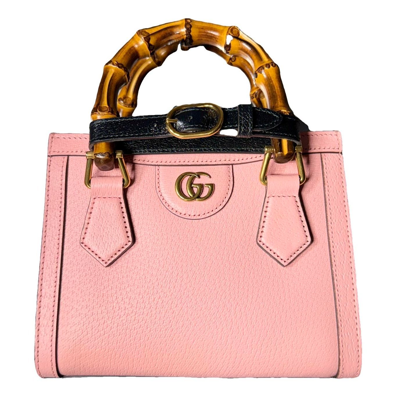 Diana Bamboo leather tote
