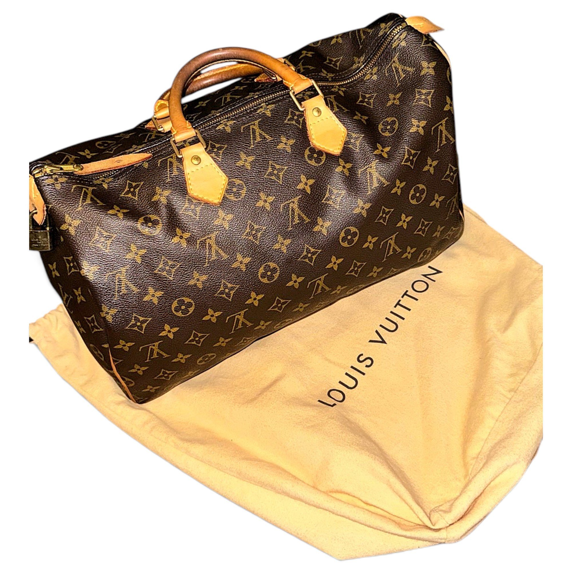 Keepall leather 48h bag