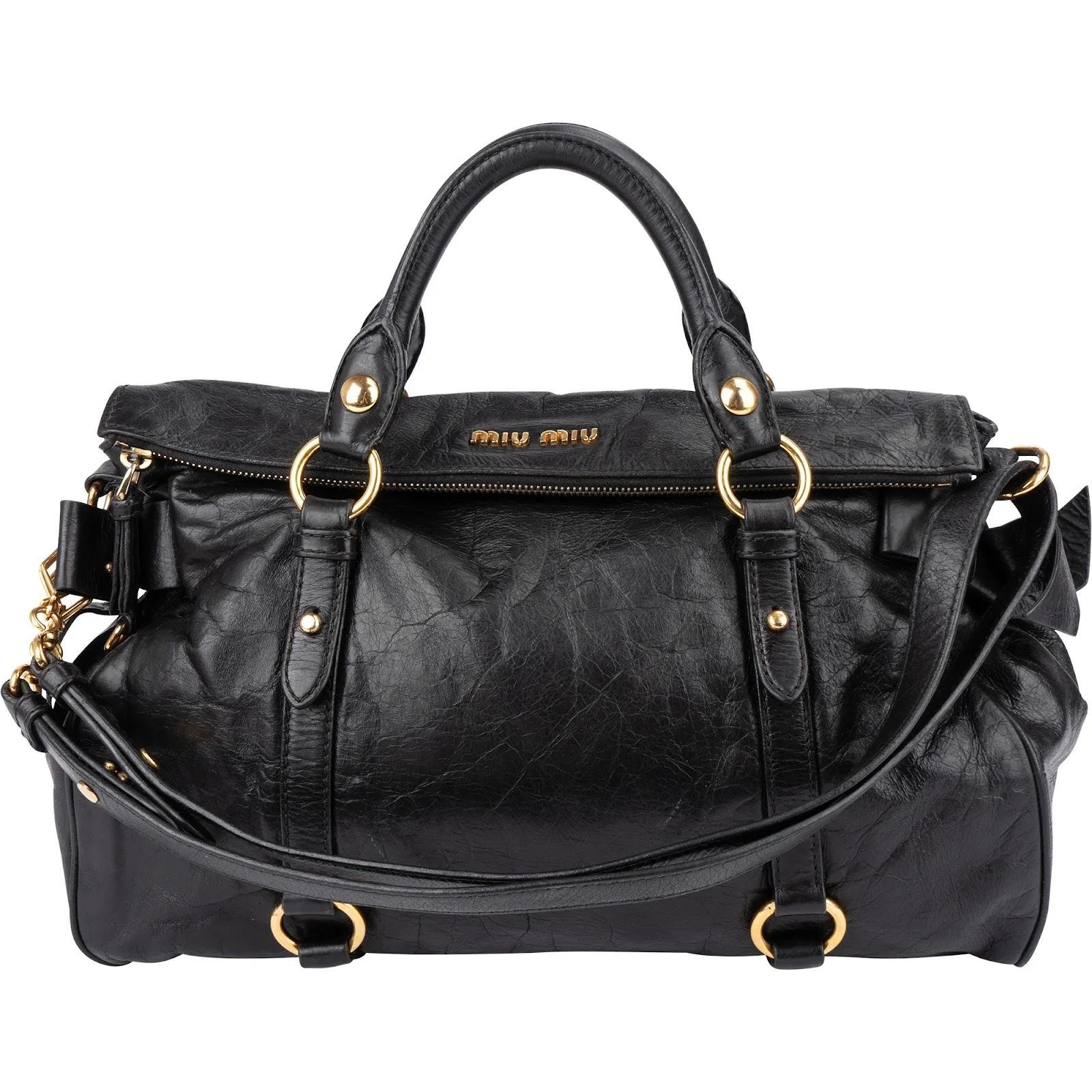 Vitello leather handbag