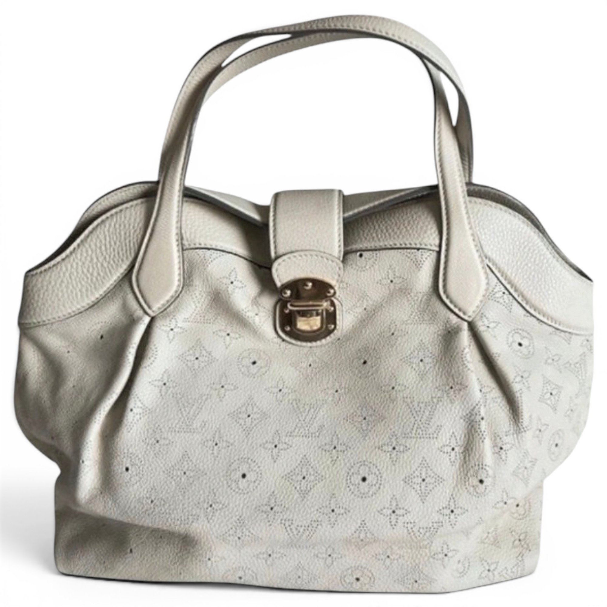 Leather tote