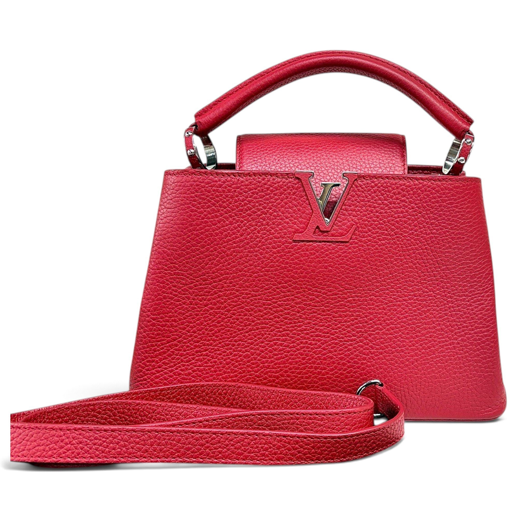 Capucines leather handbag