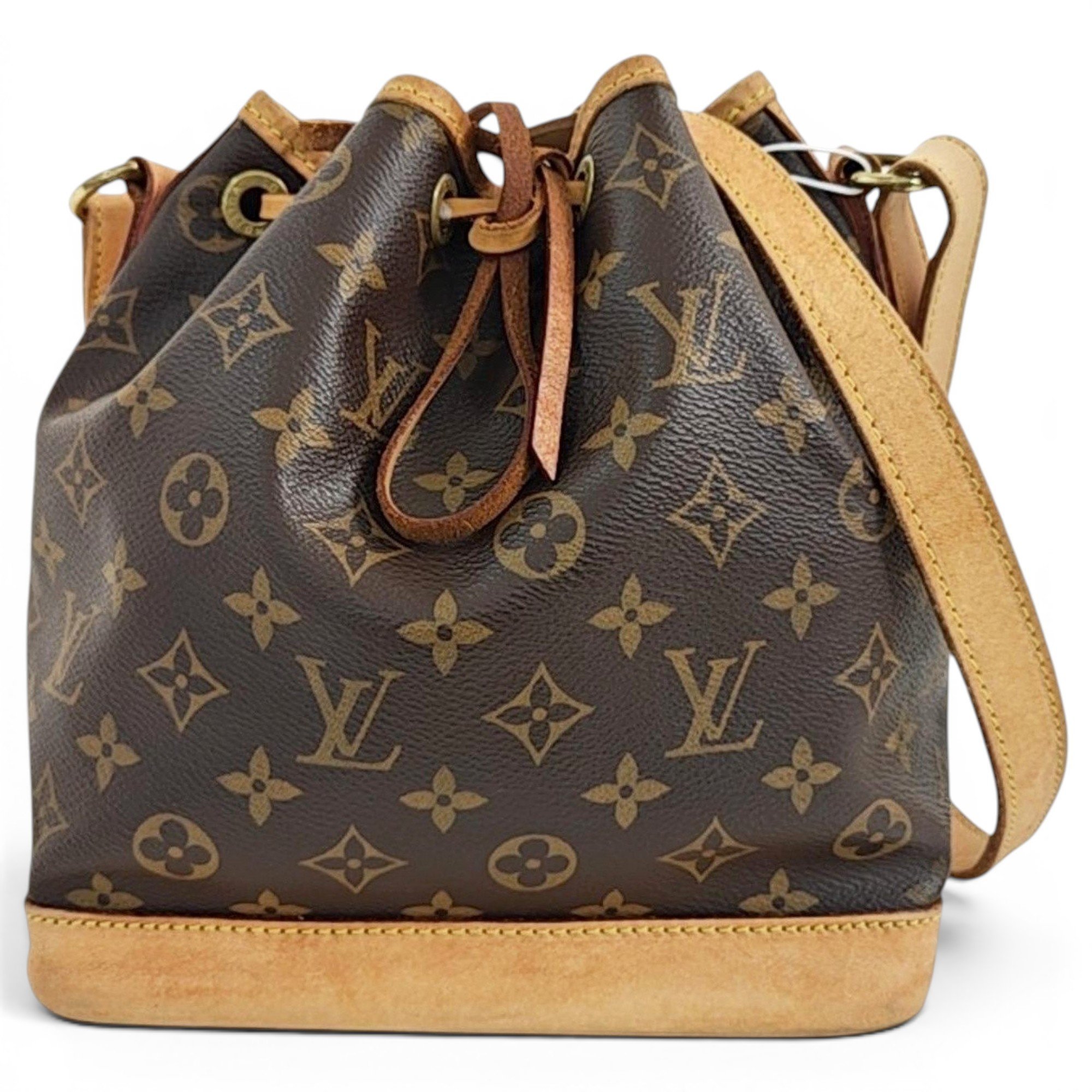 Nano Noé leather handbag