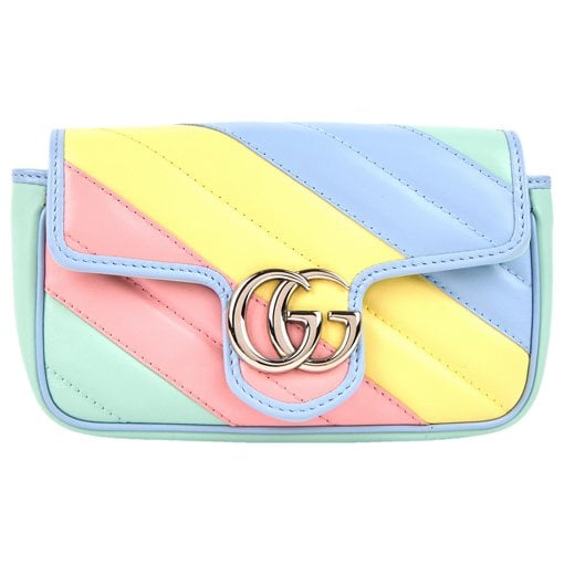 GG Marmont Flap leather crossbody bag