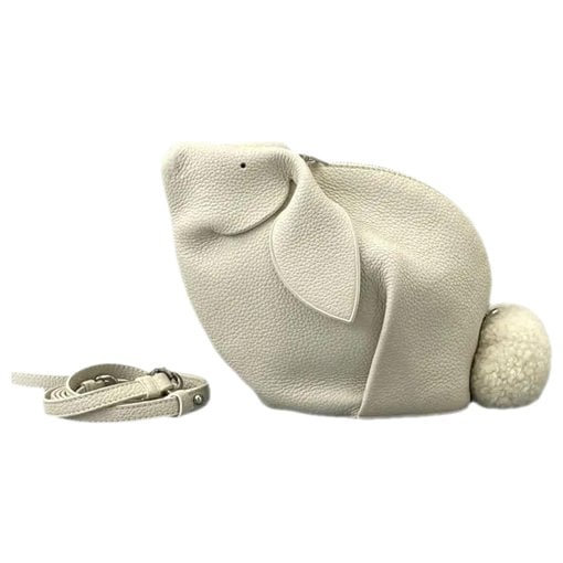 Animals leather crossbody bag