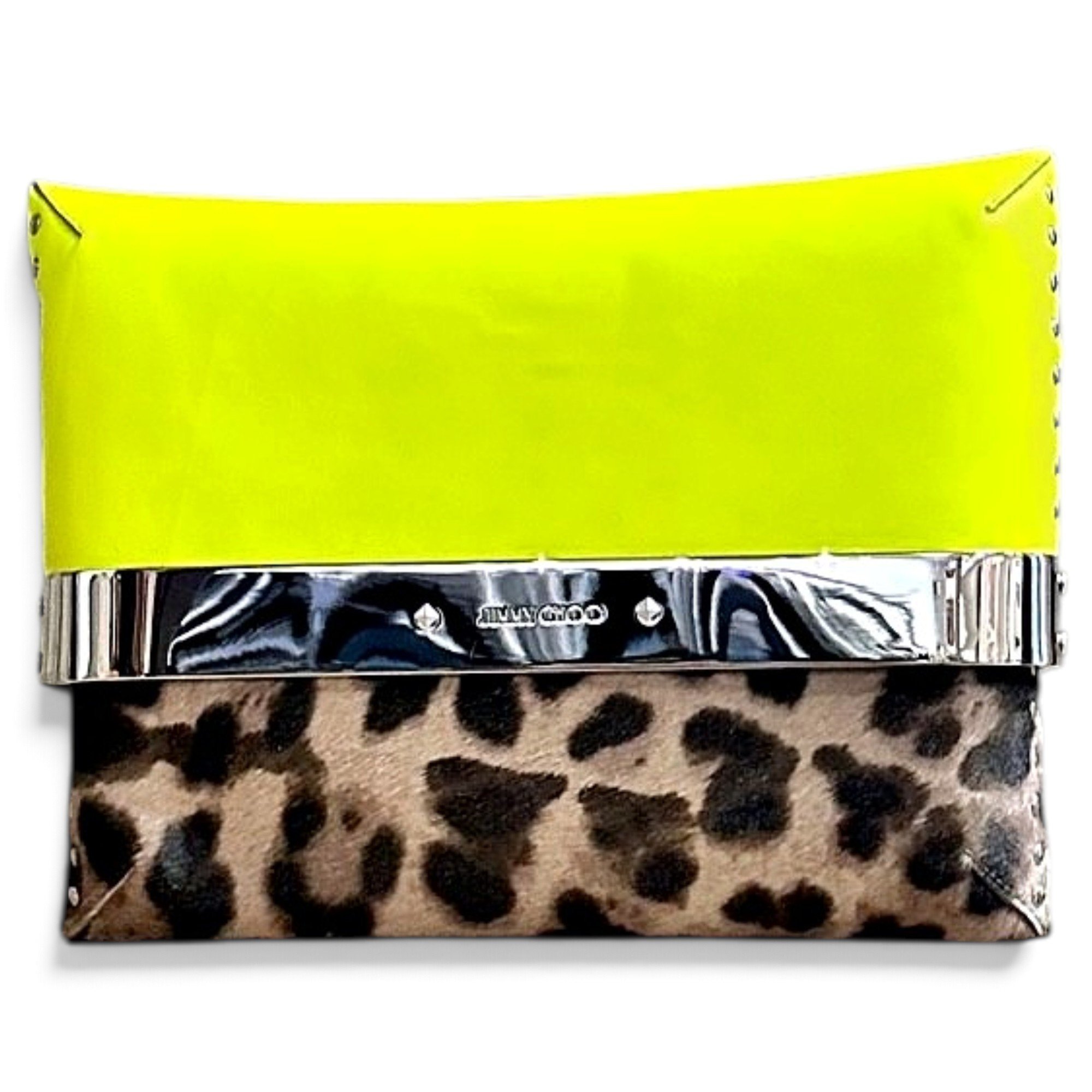 Jimmy Choo Leather clutch bag