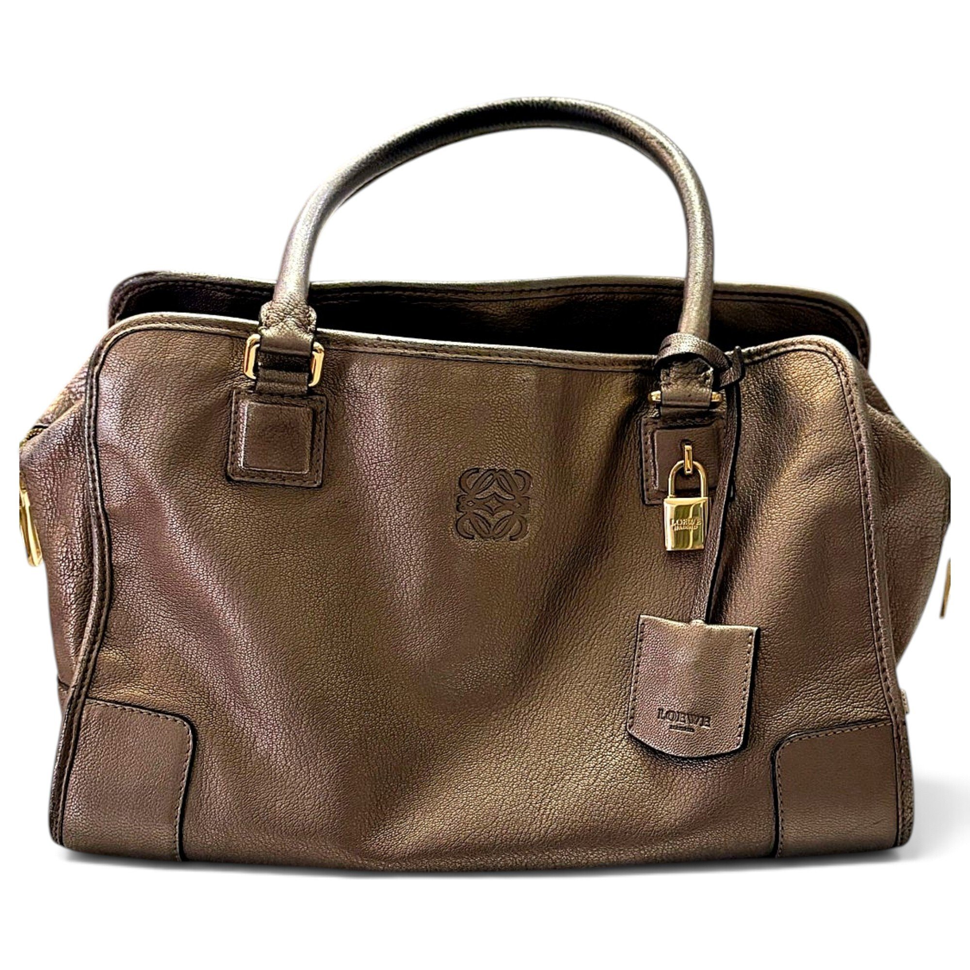 Amazona leather handbag