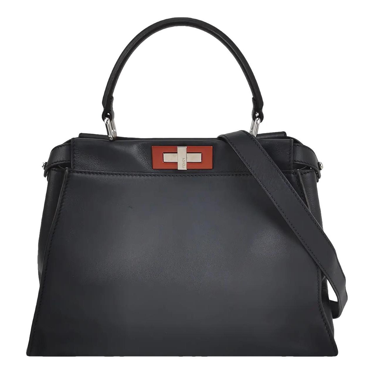 Peekaboo Essentially leather crossbody bag