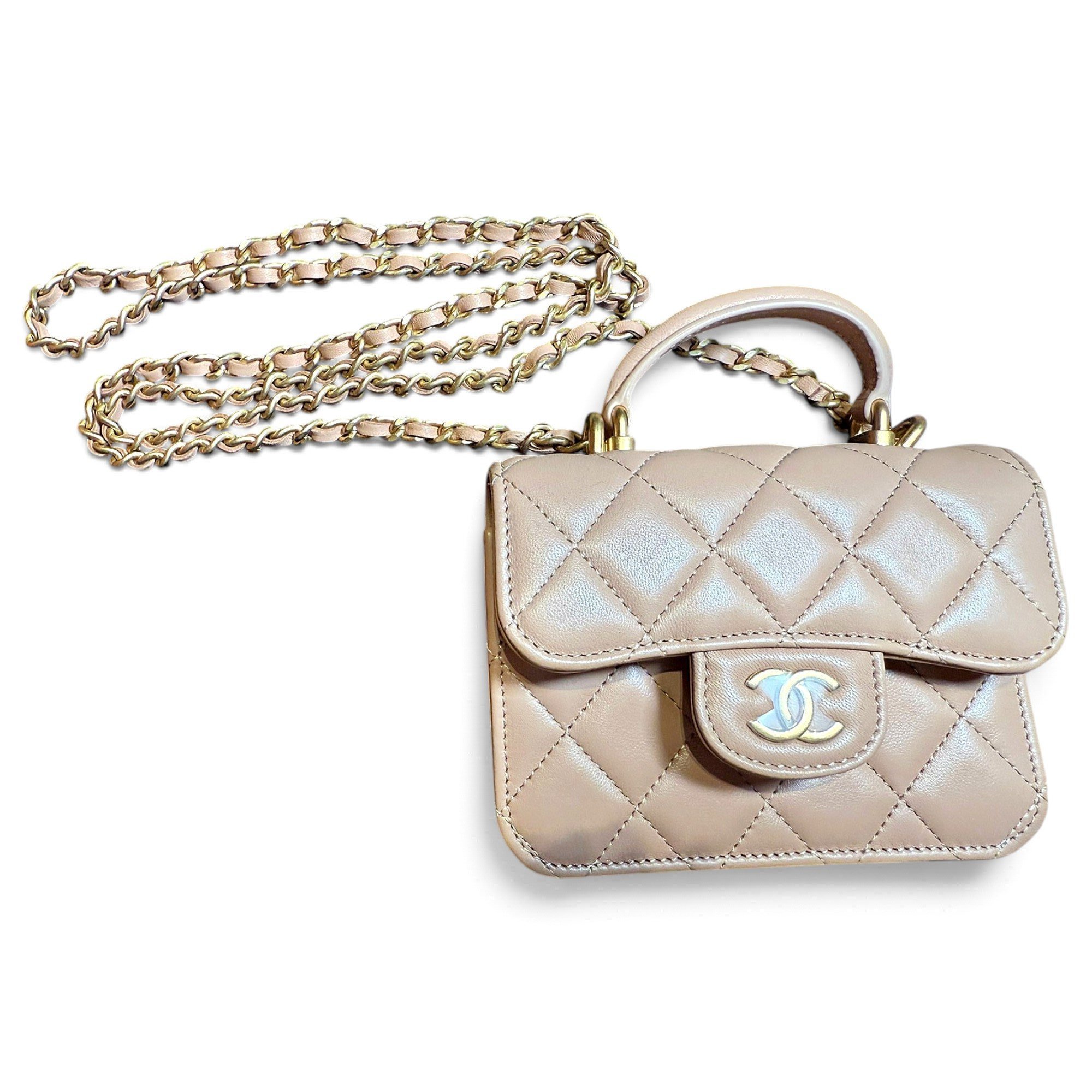 Mini Shopping leather crossbody bag