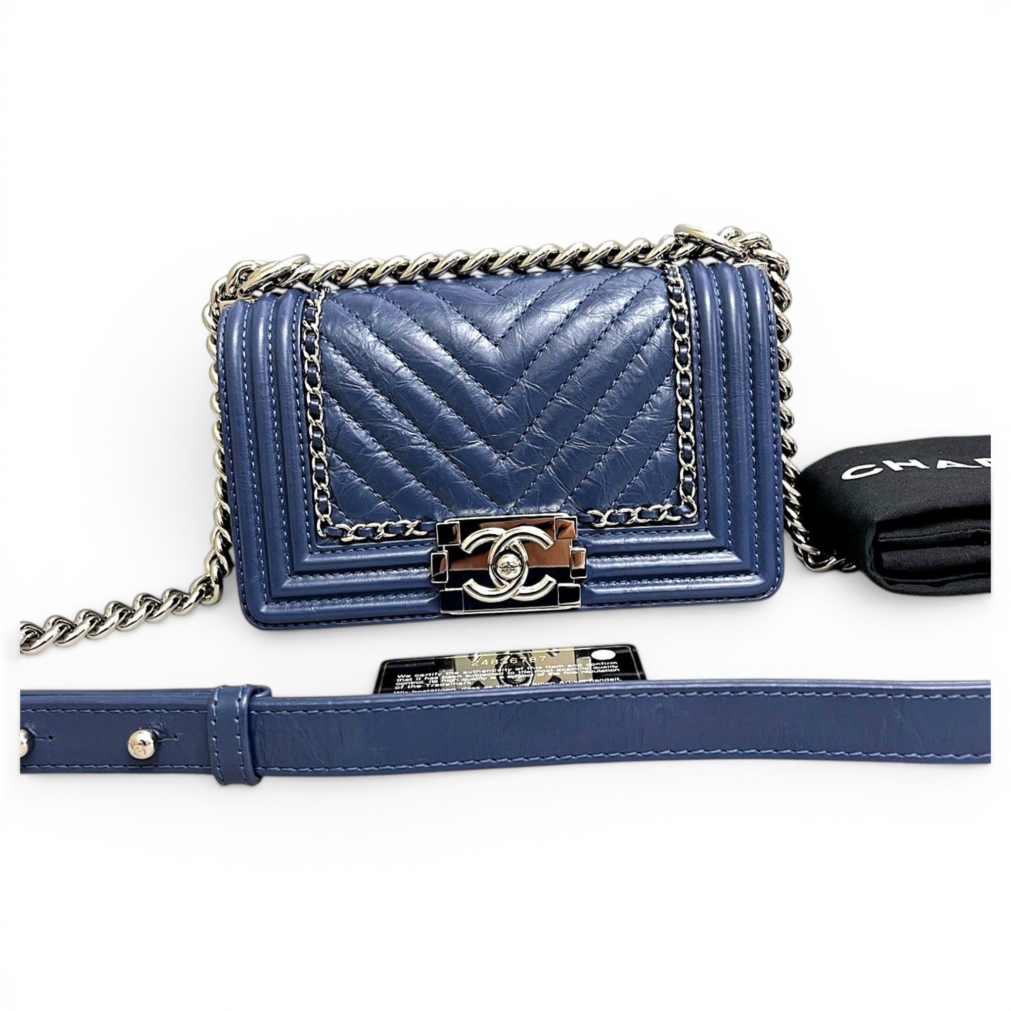 Boy leather handbag