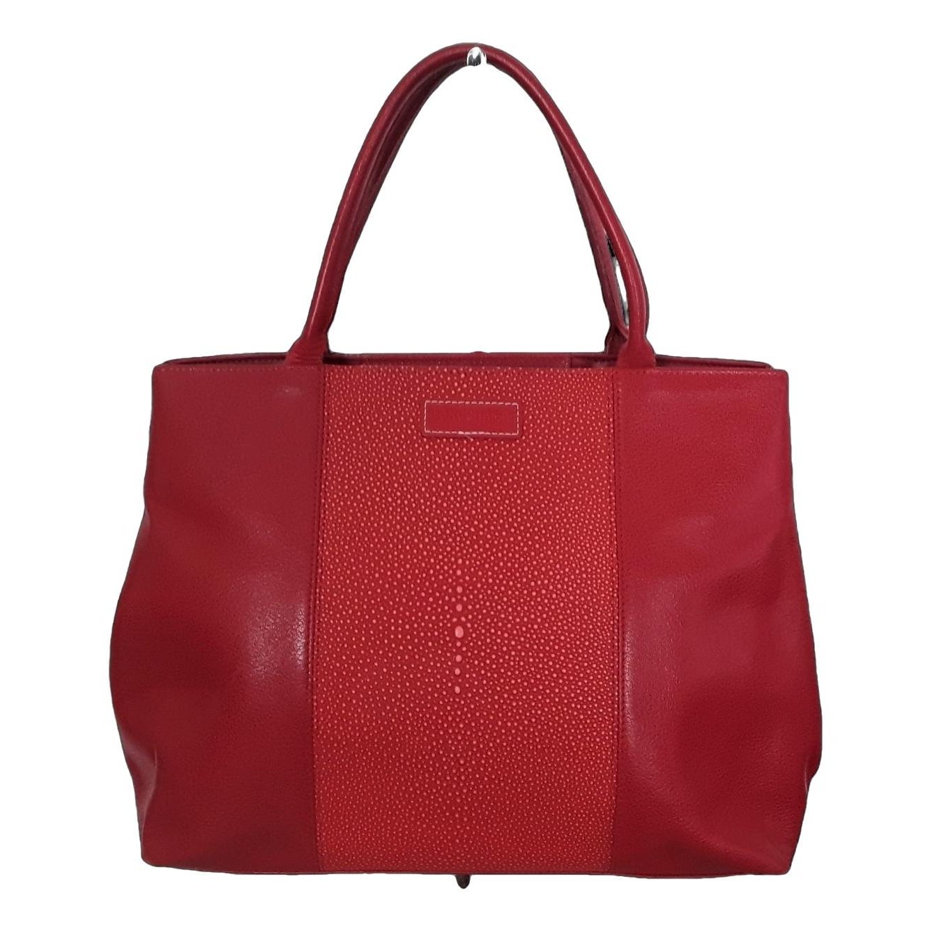 Leather handbag