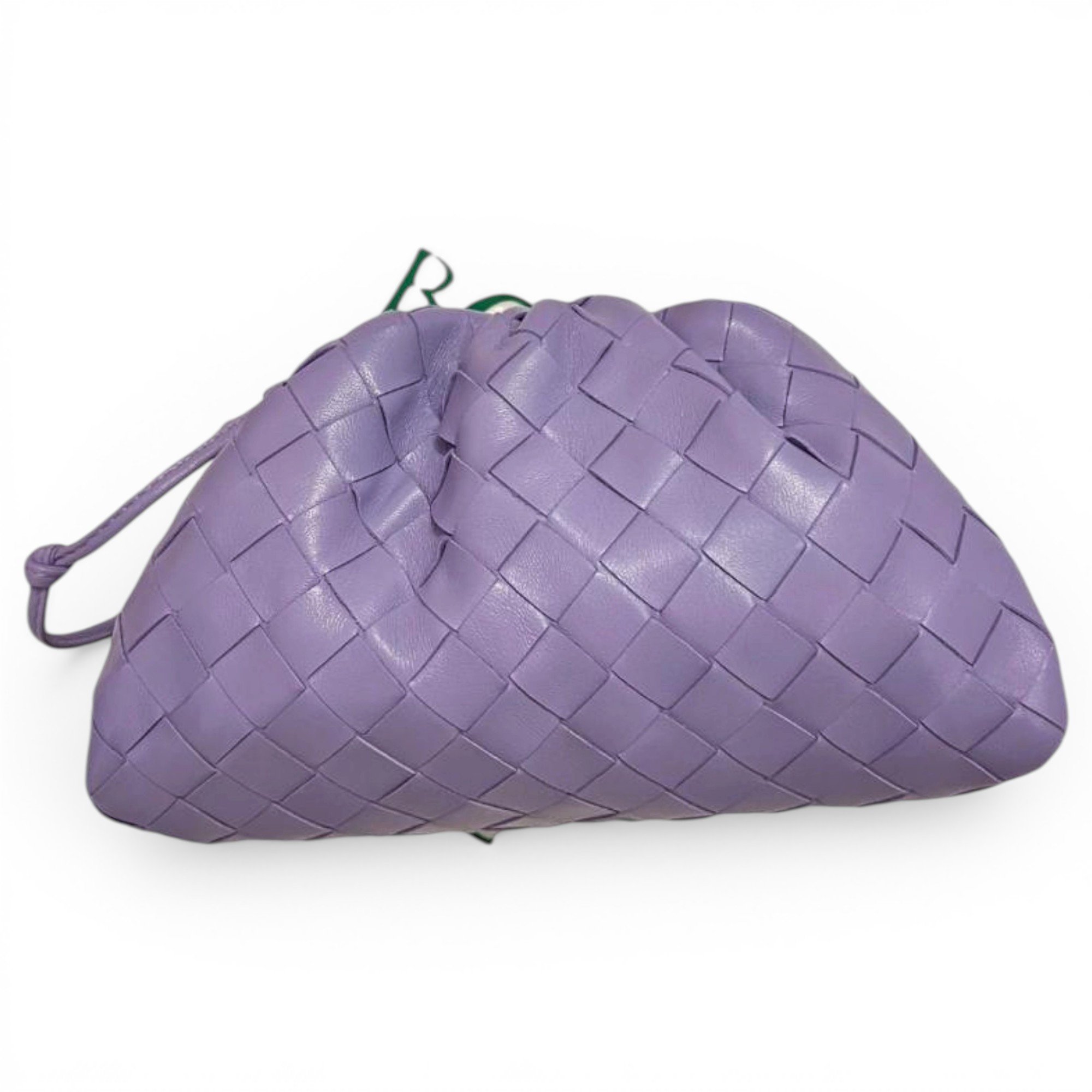 Pouch leather handbag