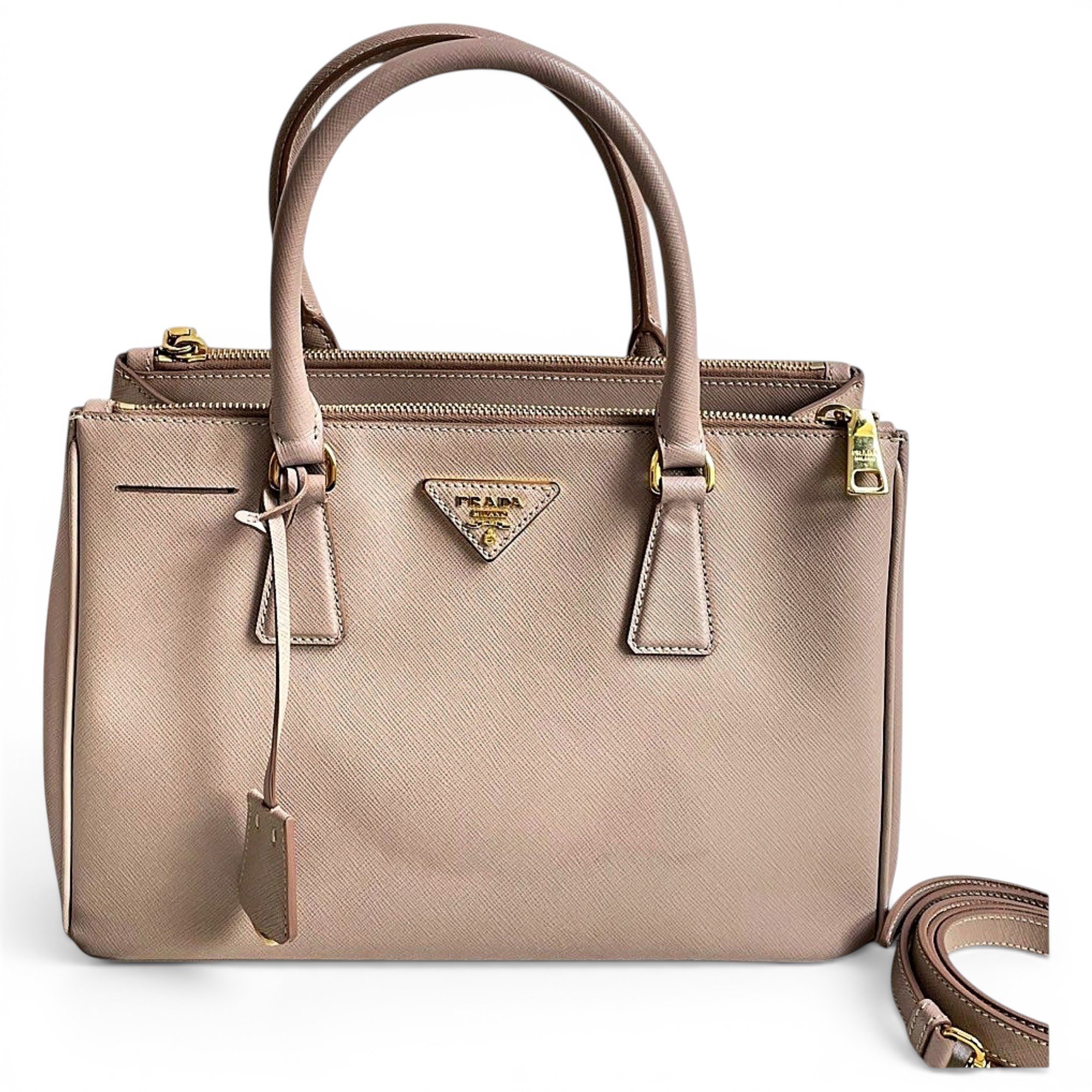 Galleria leather handbag