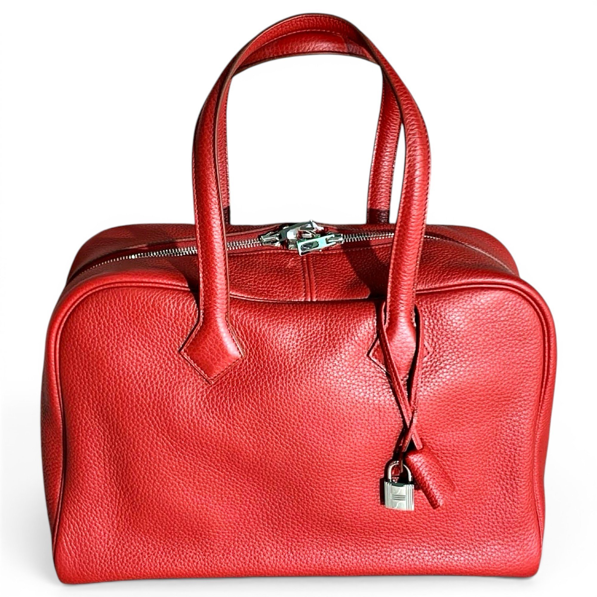 Victoria leather handbag