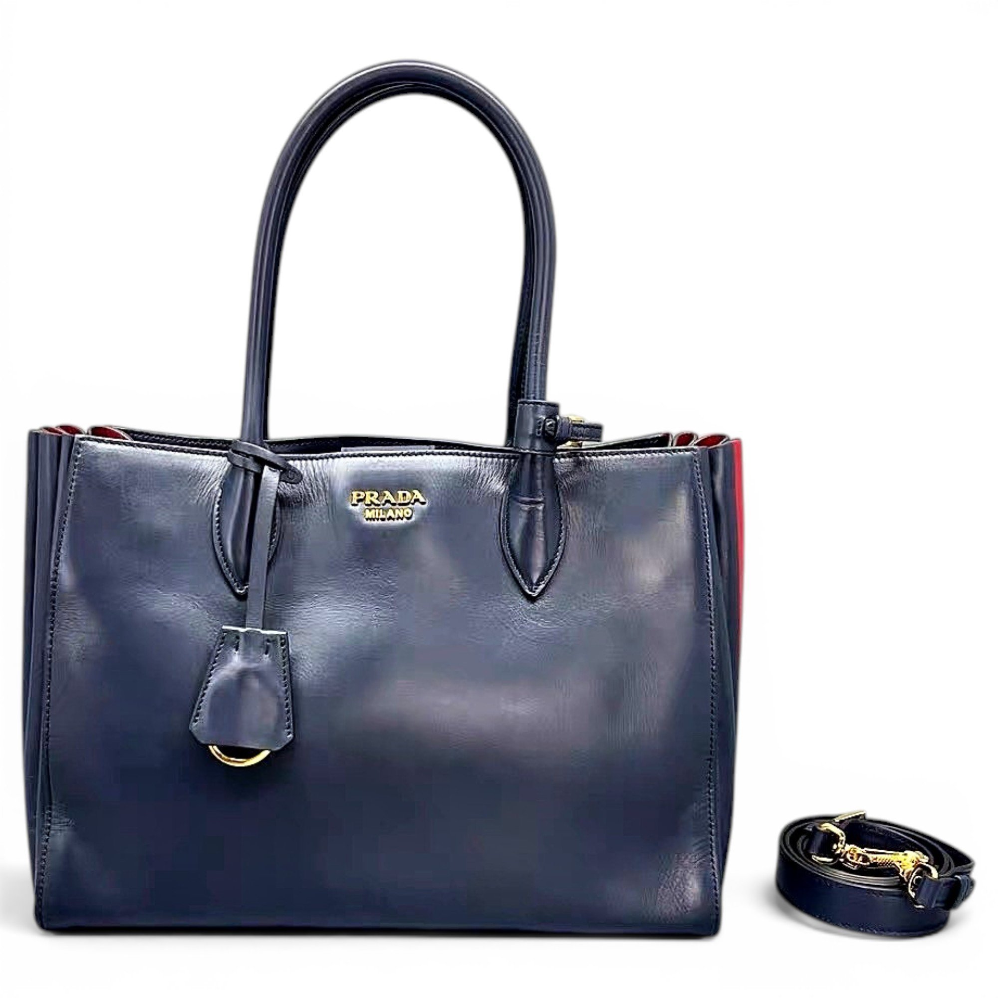 Galleria leather handbag
