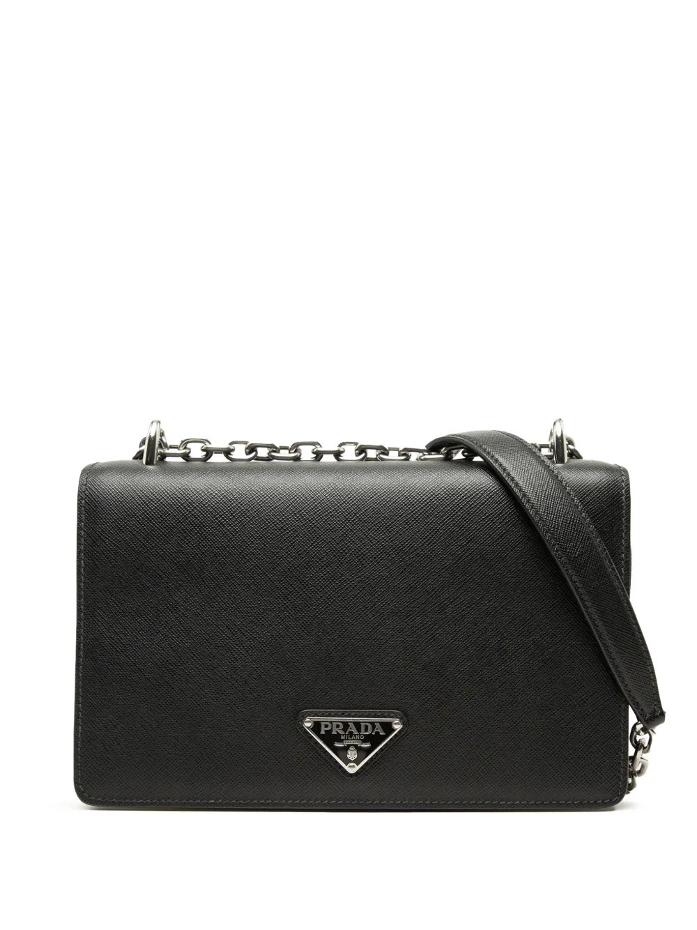 2013-2026 Saffiano and Tessuto Chain crossbody bag