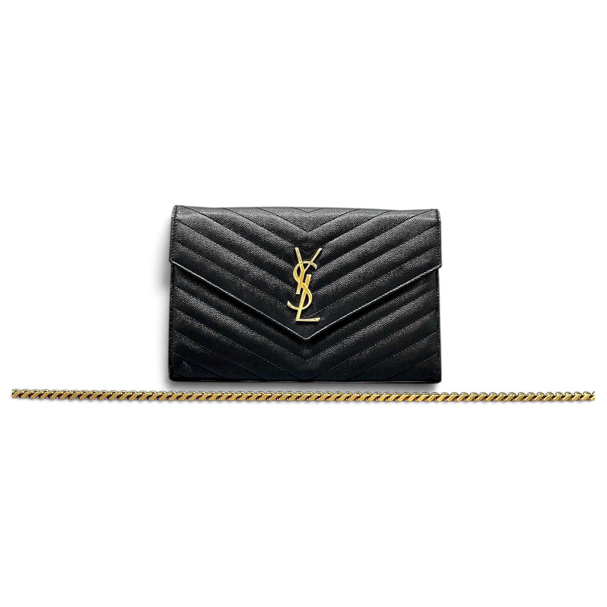 Envelope leather crossbody bag