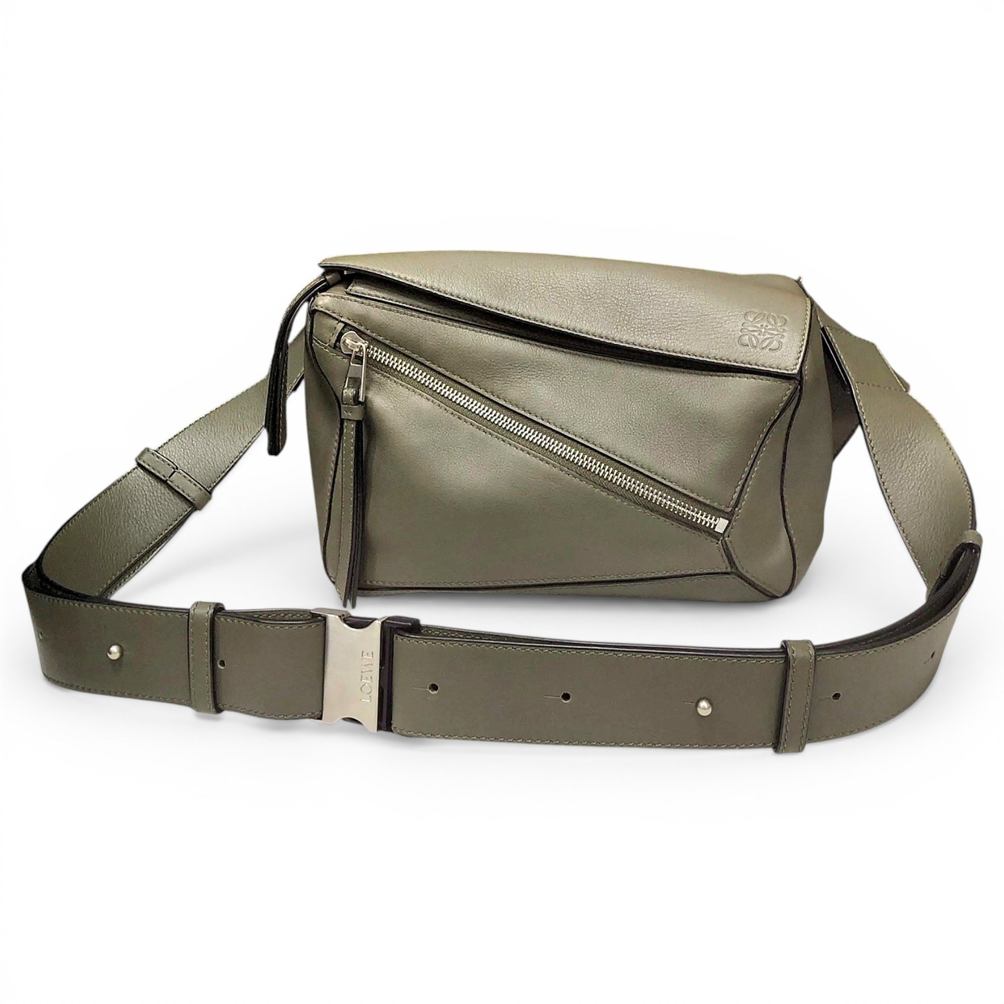 Puzzle Hobo leather handbag