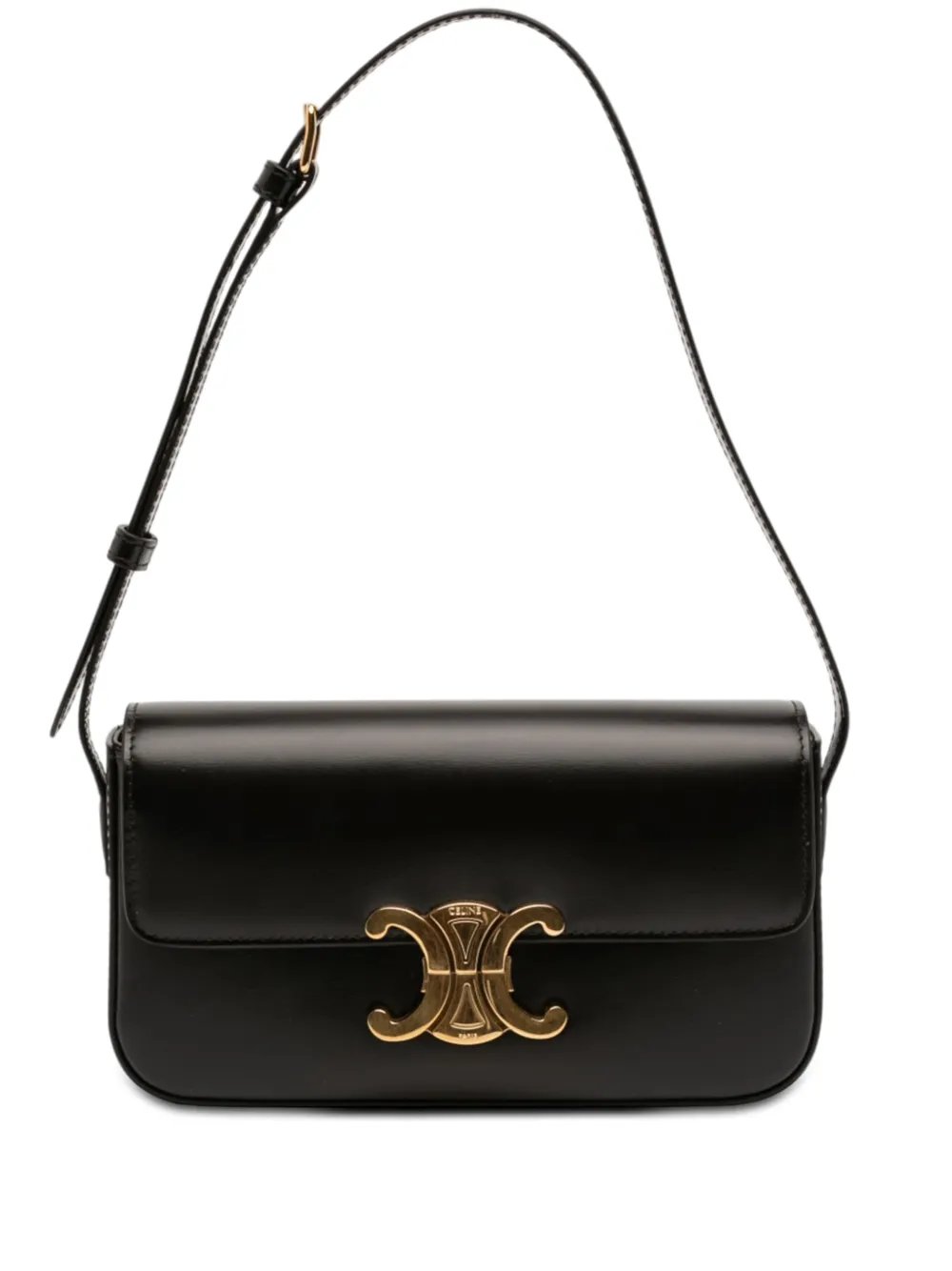 2023 Shiny Calfskin Triomphe Claude shoulder bag