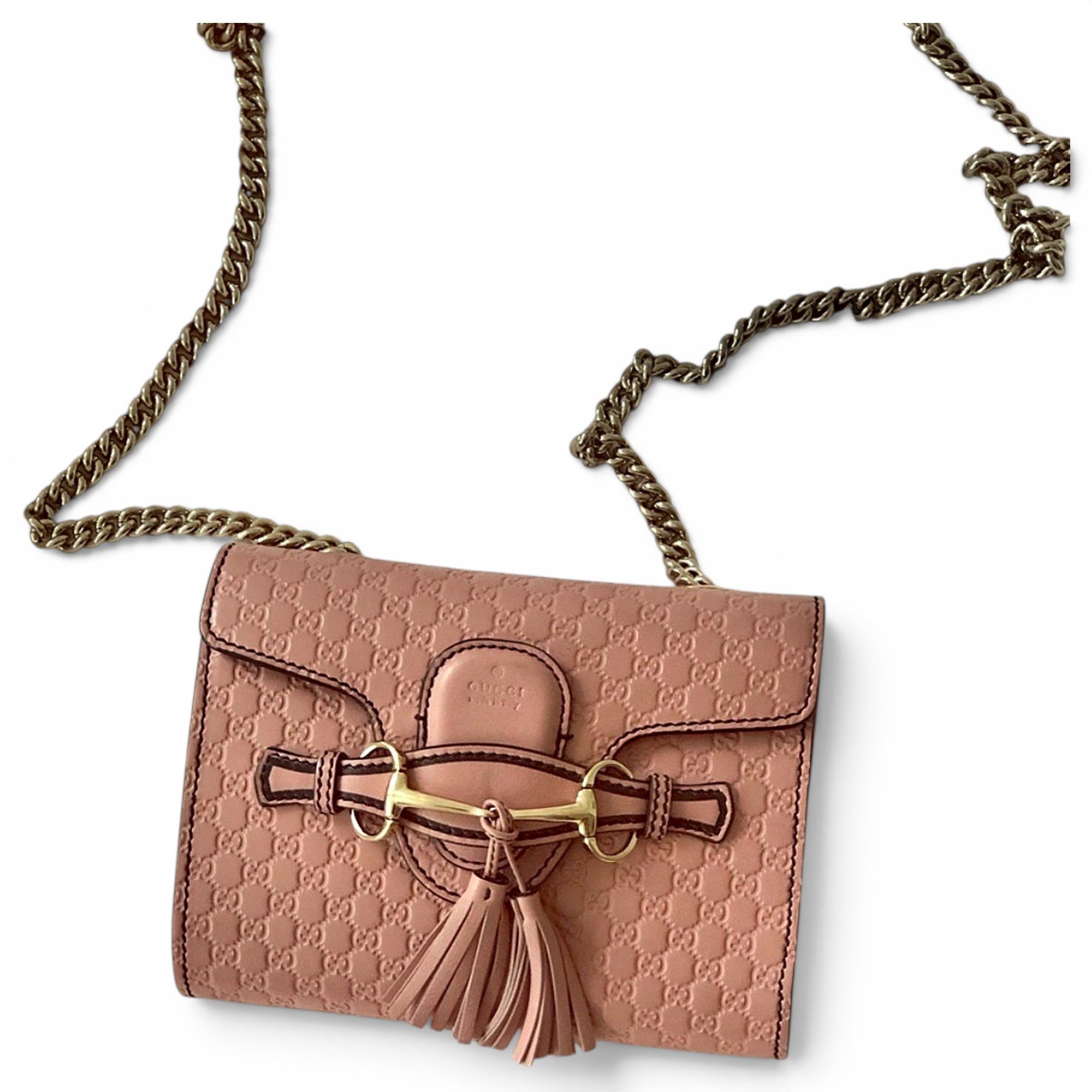 Emily leather crossbody bag