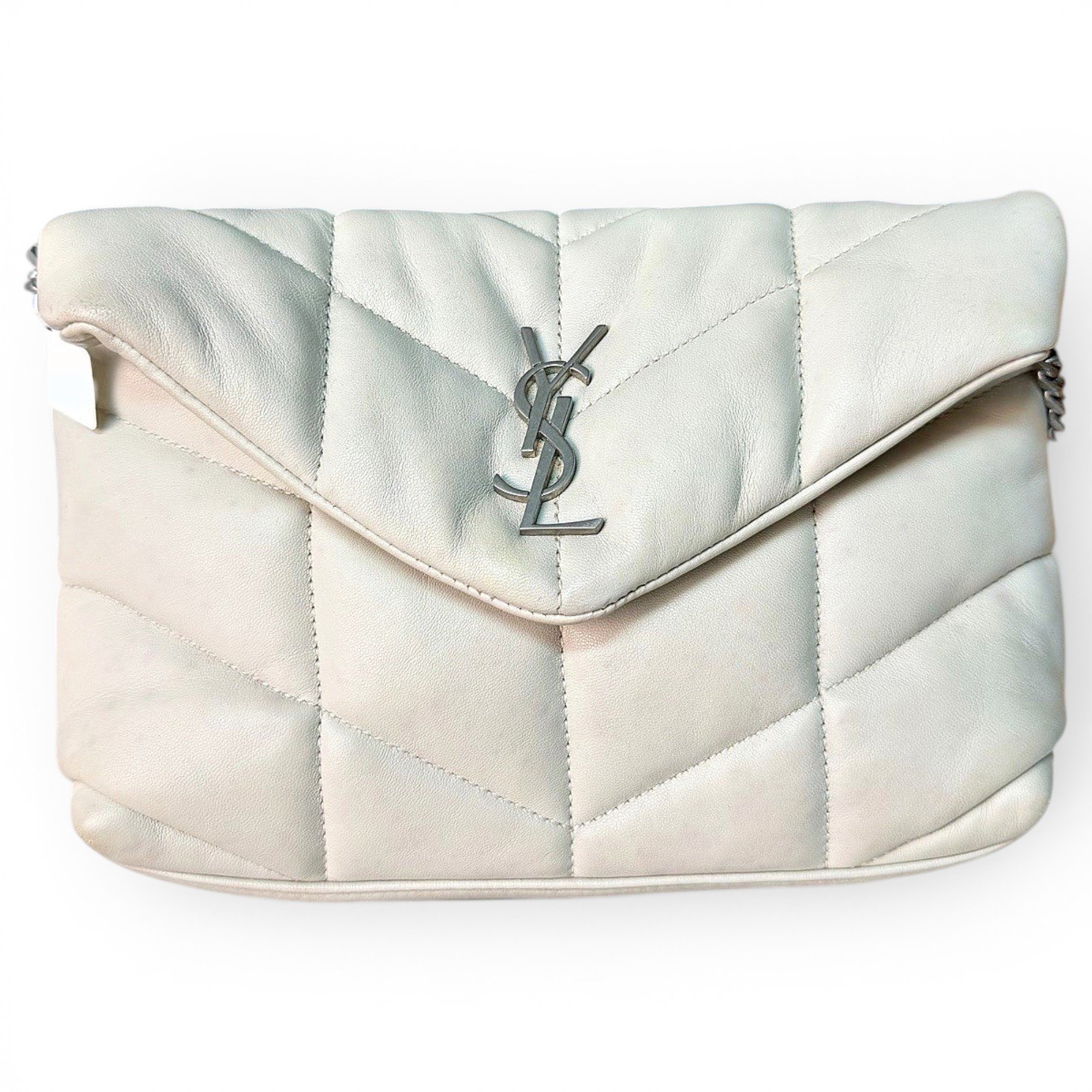 Loulou Puffer leather crossbody bag