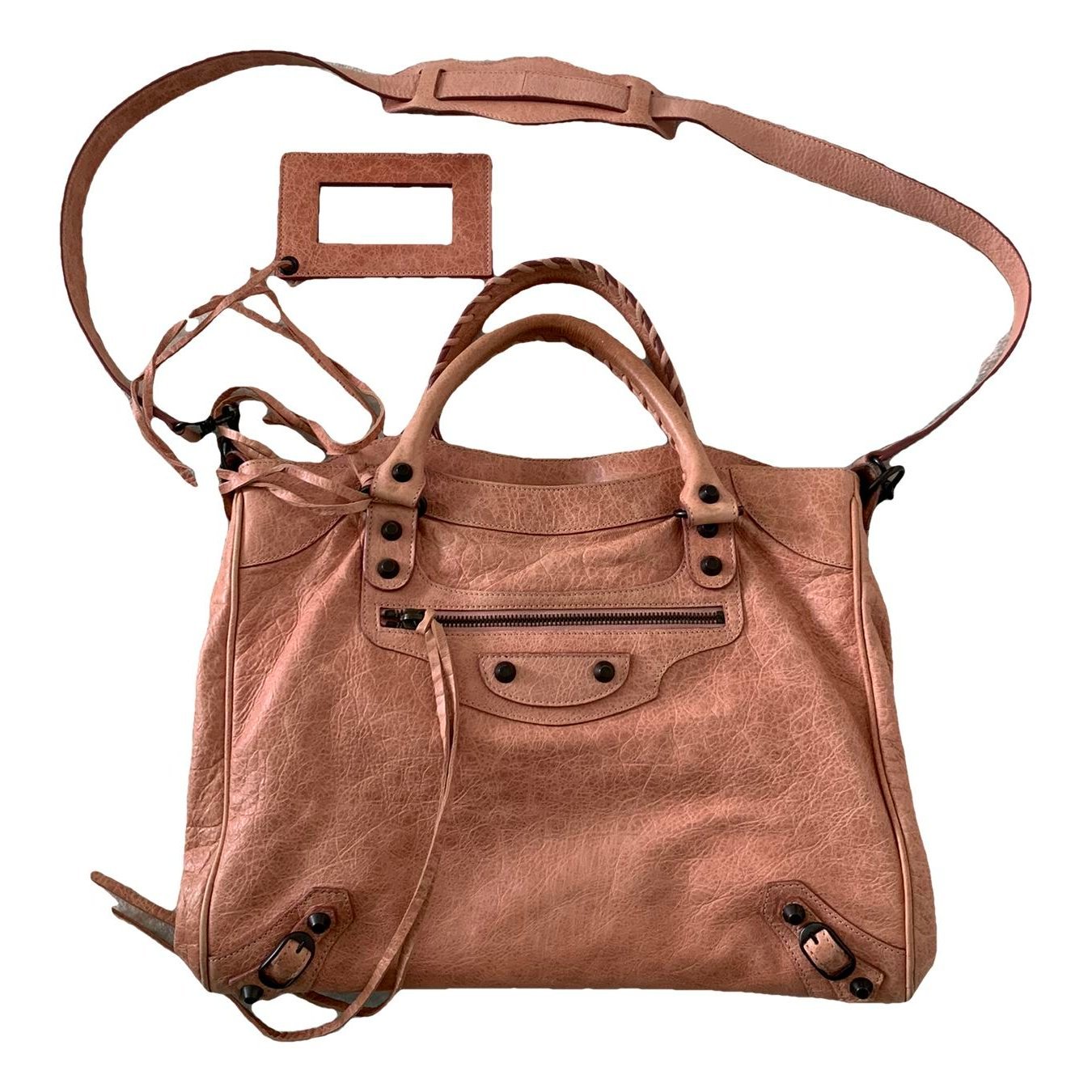 Vélo leather handbag