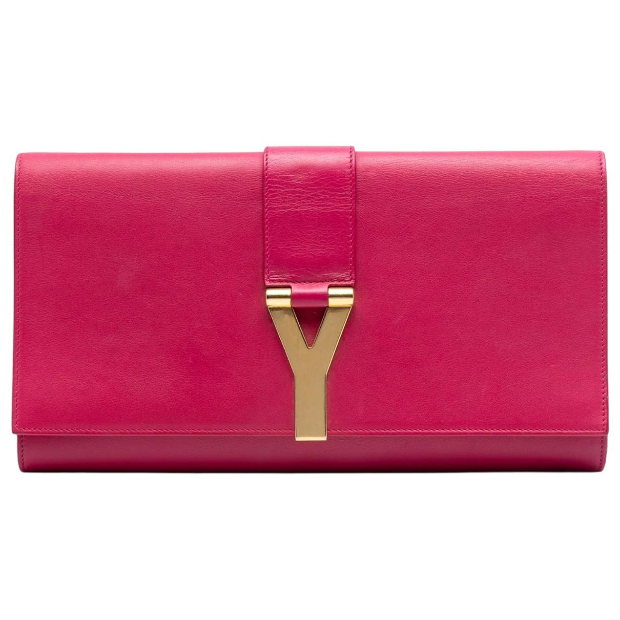 Chyc leather clutch bag