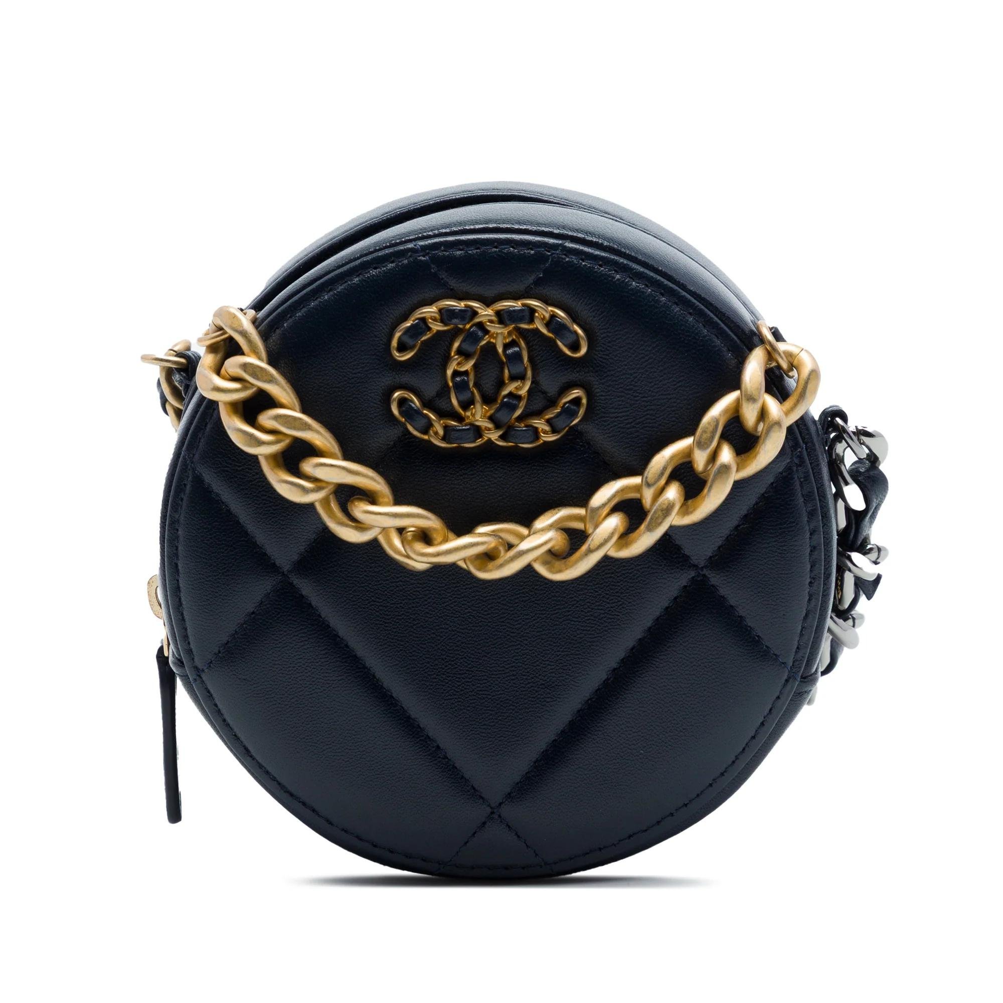 Chanel 19 leather satchel