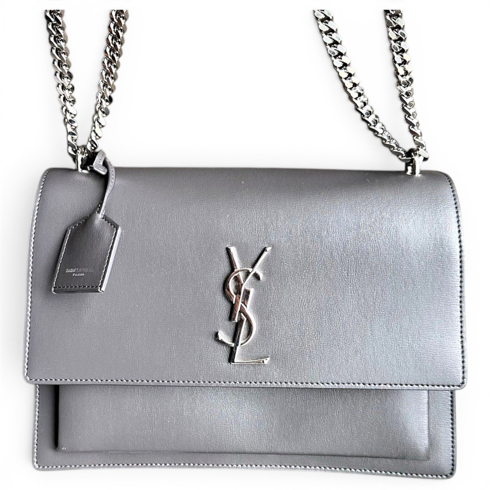 Sunset leather handbag