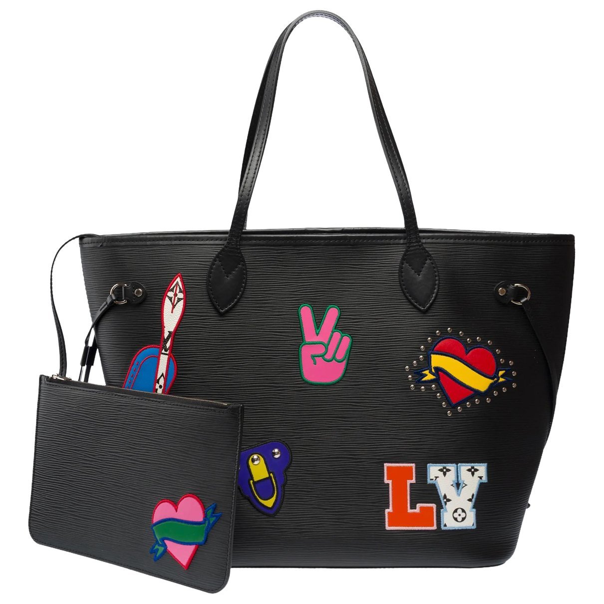 Neverfull leather tote