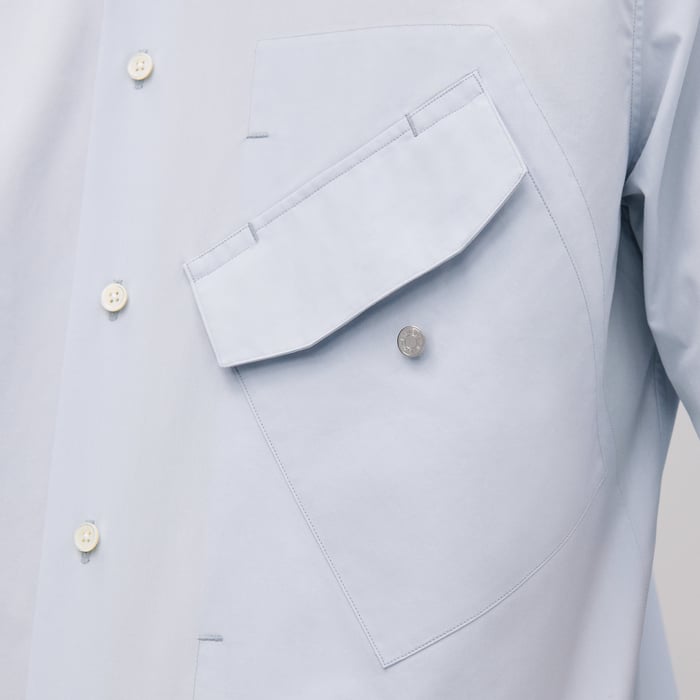 Glacier Short-sleeve Straight Cut Shirt
