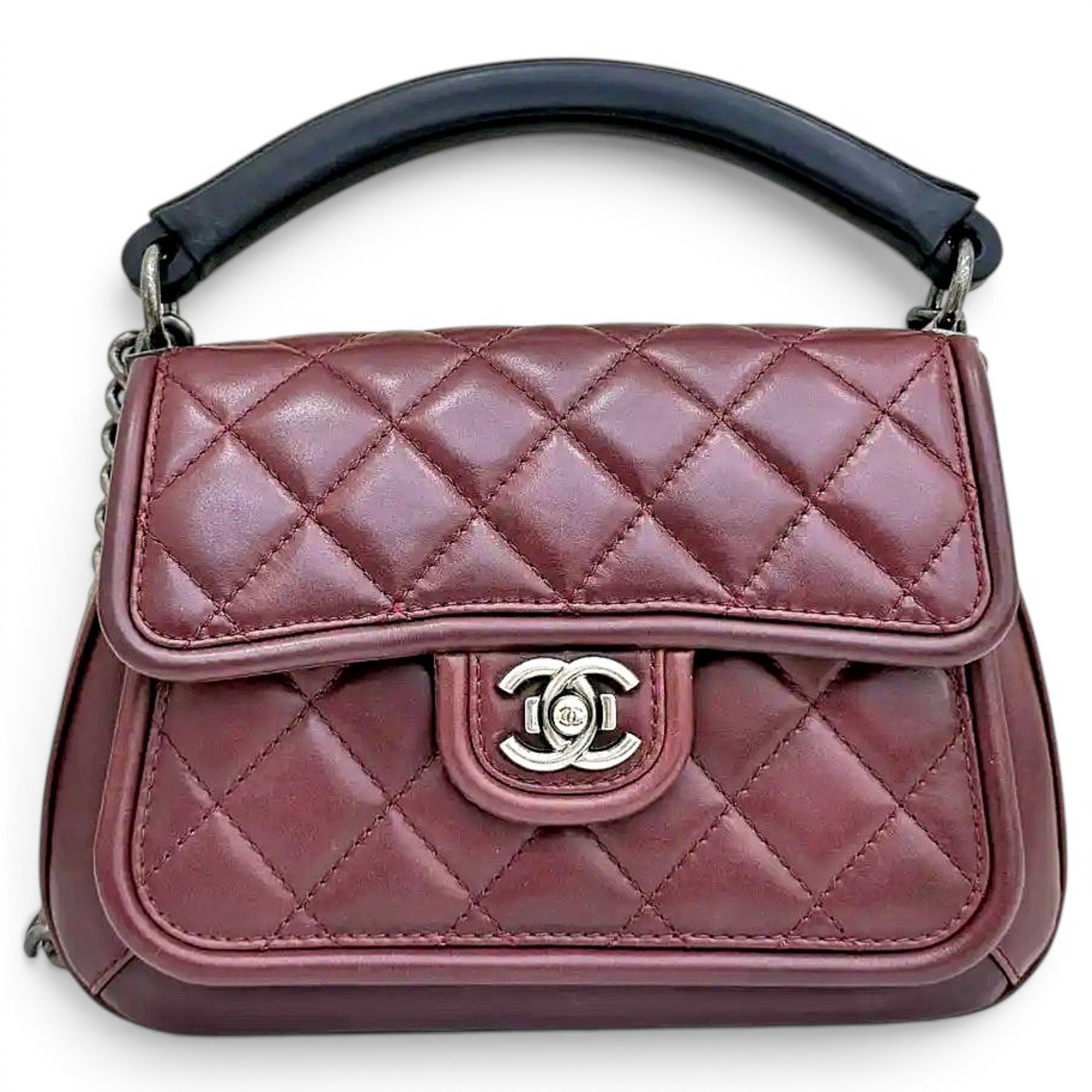 Timeless Classique Top Handle leather handbag